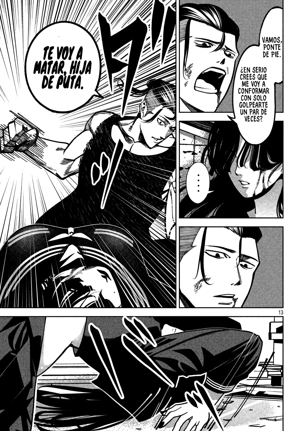 Bouryoku Banzai Capitulo 5: Empieza la pelea página 16
