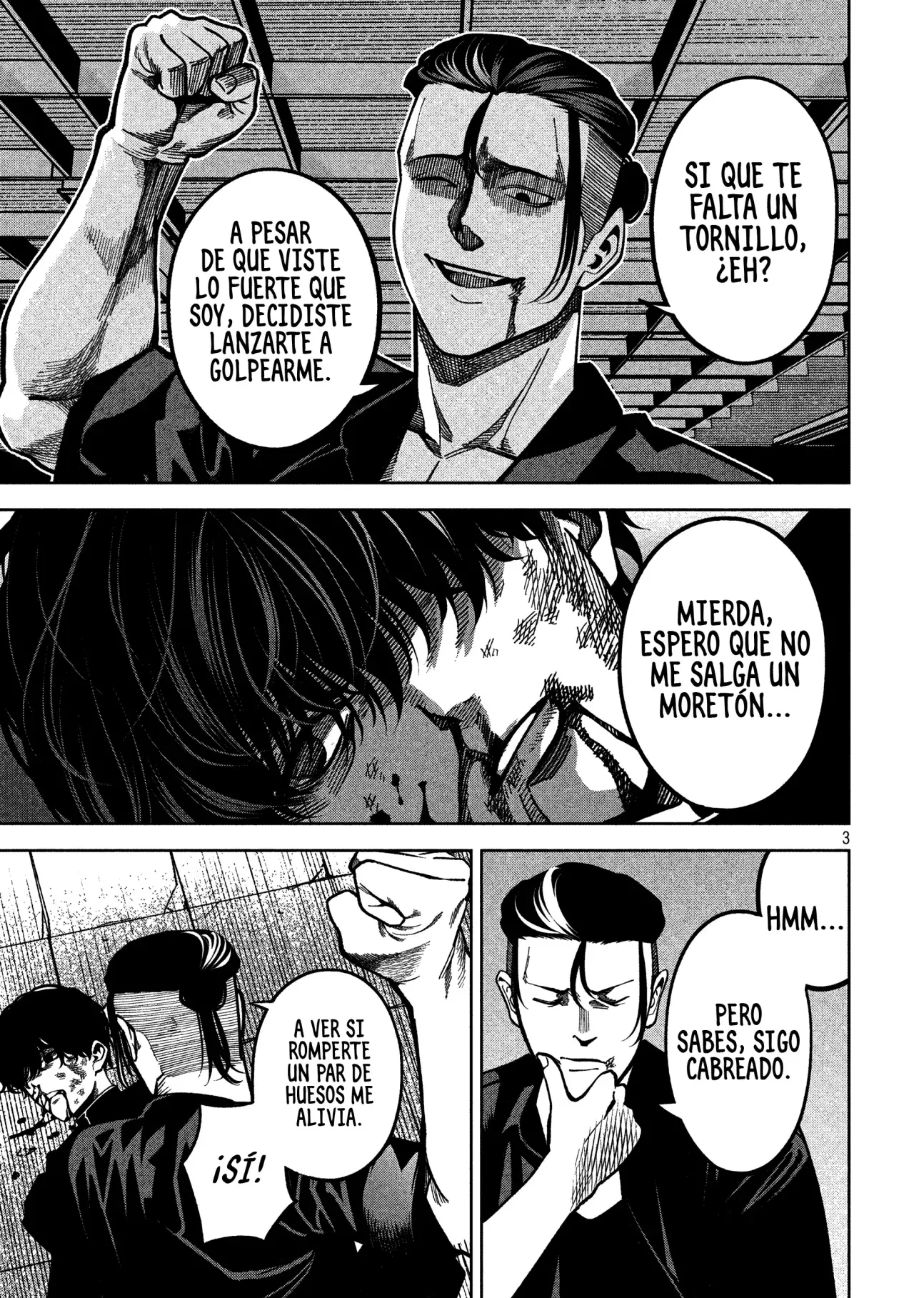 Bouryoku Banzai Capitulo 5: Empieza la pelea página 6