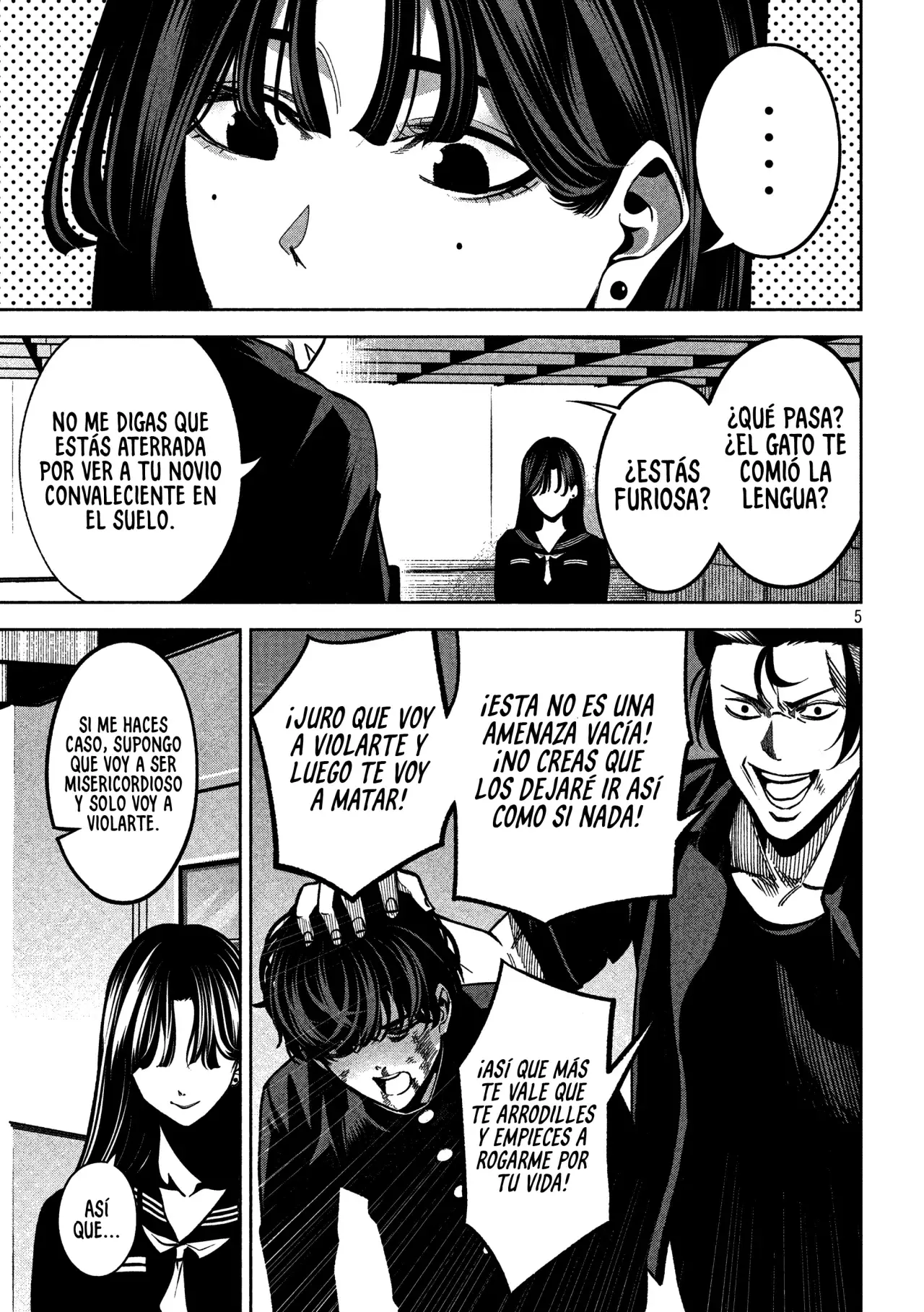 Bouryoku Banzai Capitulo 5: Empieza la pelea página 8