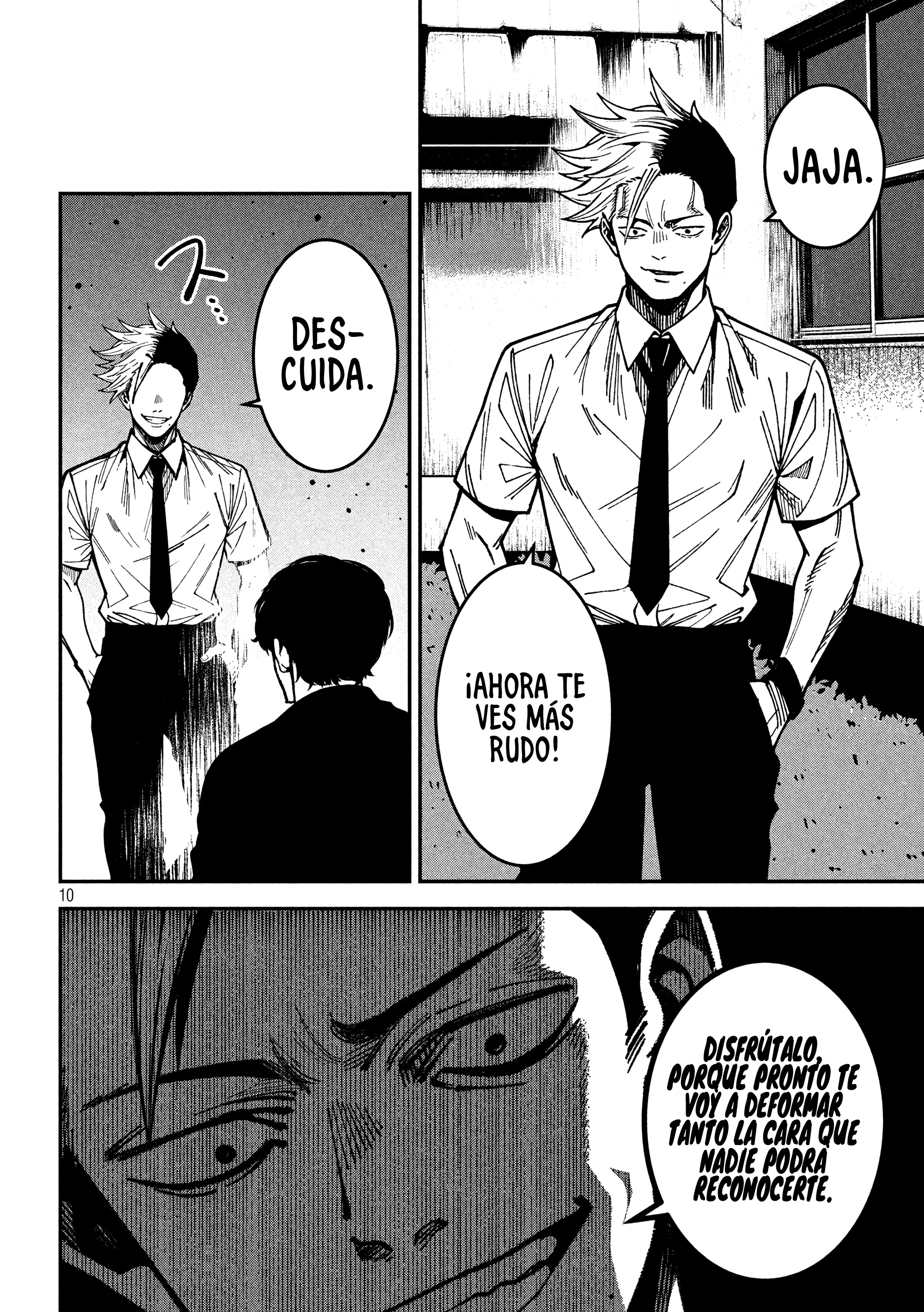 Bouryoku Banzai Capitulo 50 página 9