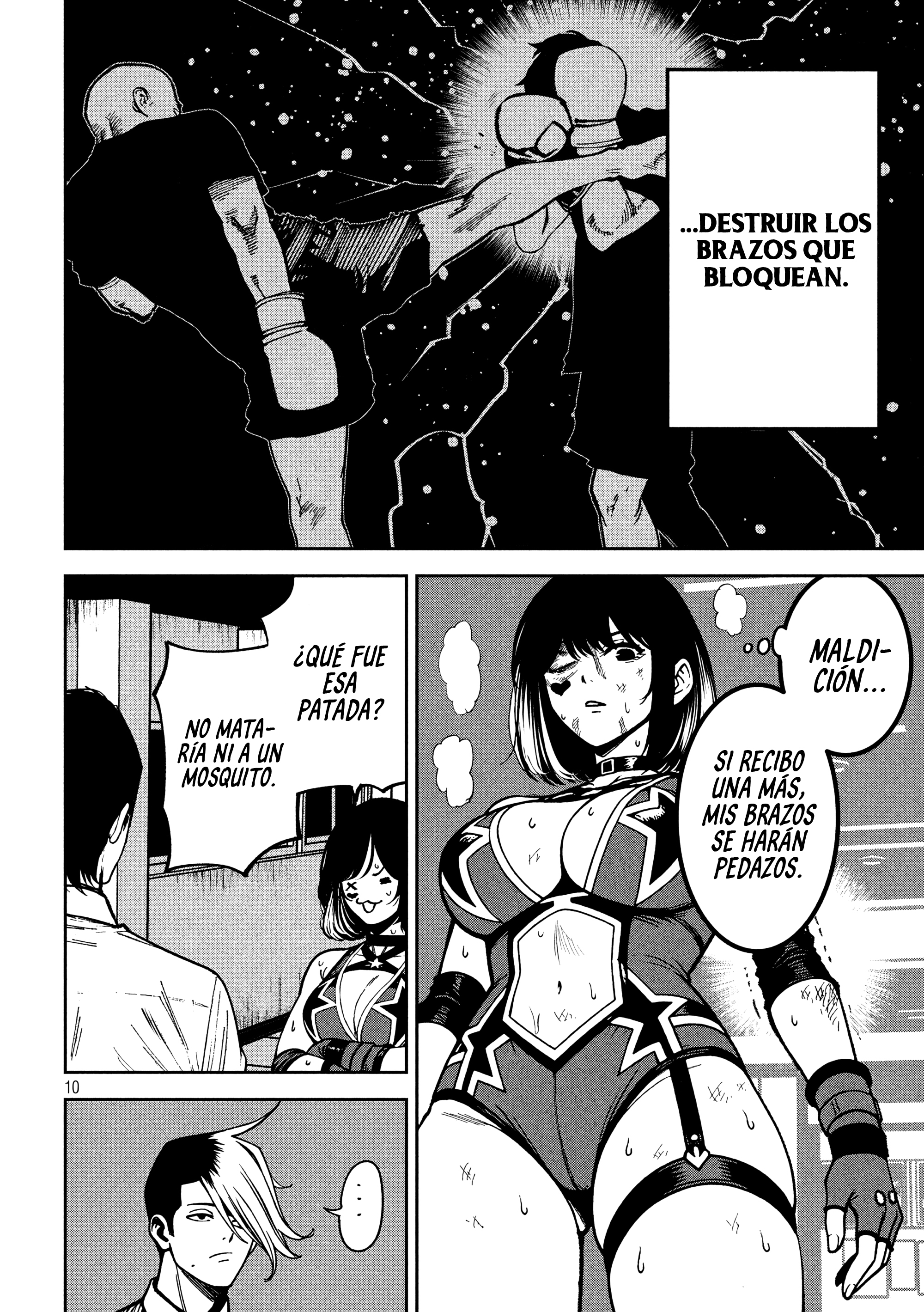 Bouryoku Banzai Capitulo 52 página 10