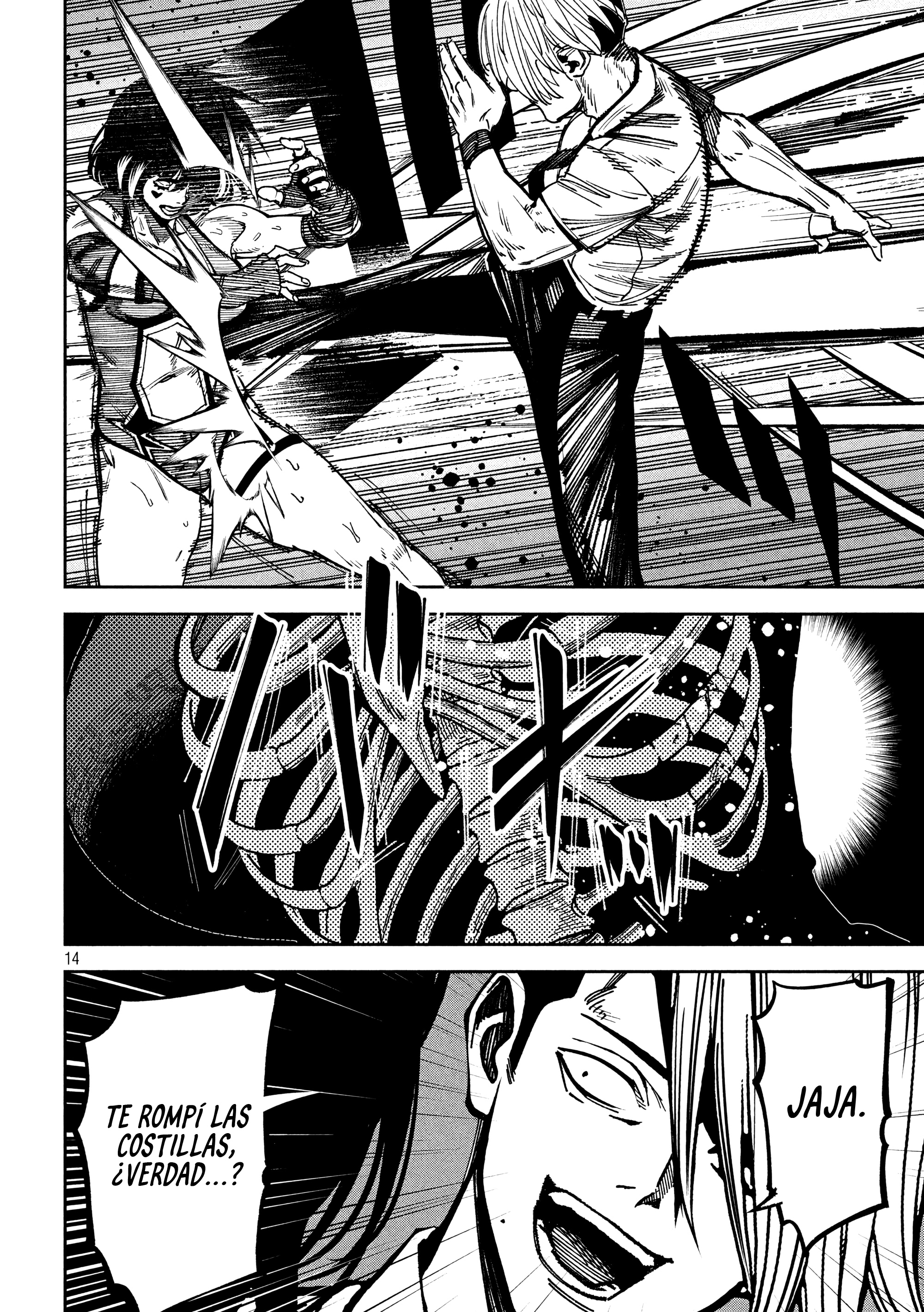Bouryoku Banzai Capitulo 52 página 14