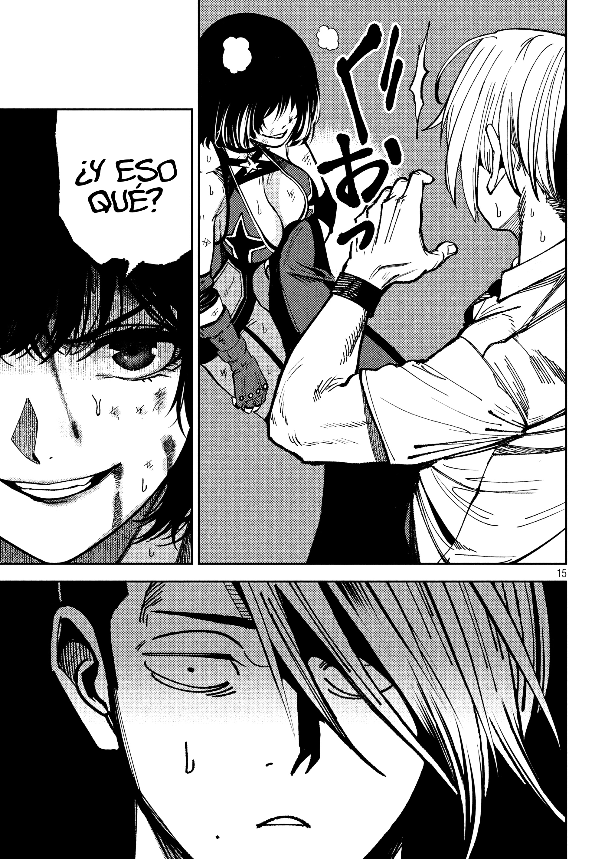 Bouryoku Banzai Capitulo 52 página 15