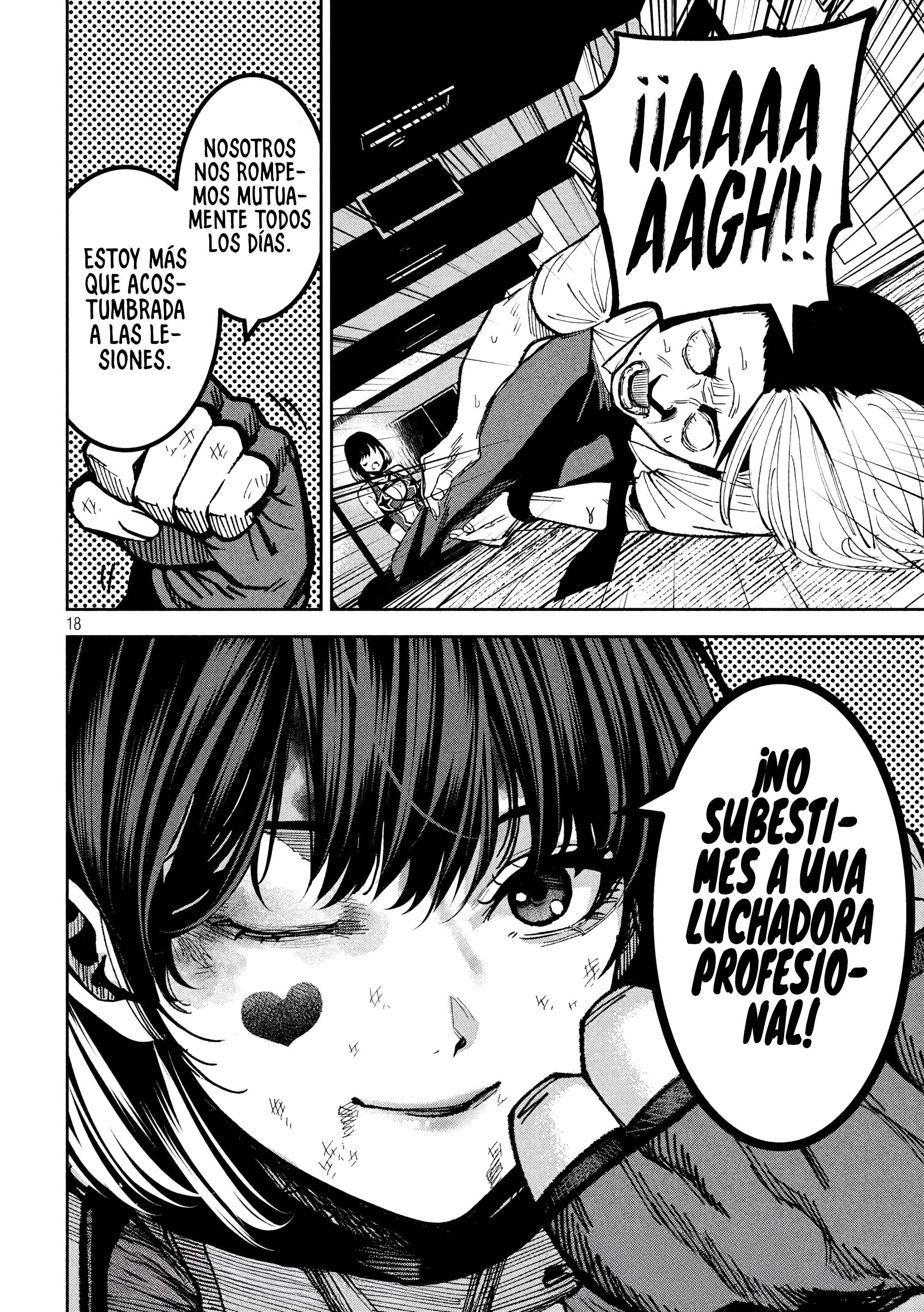 Bouryoku Banzai Capitulo 52 página 18