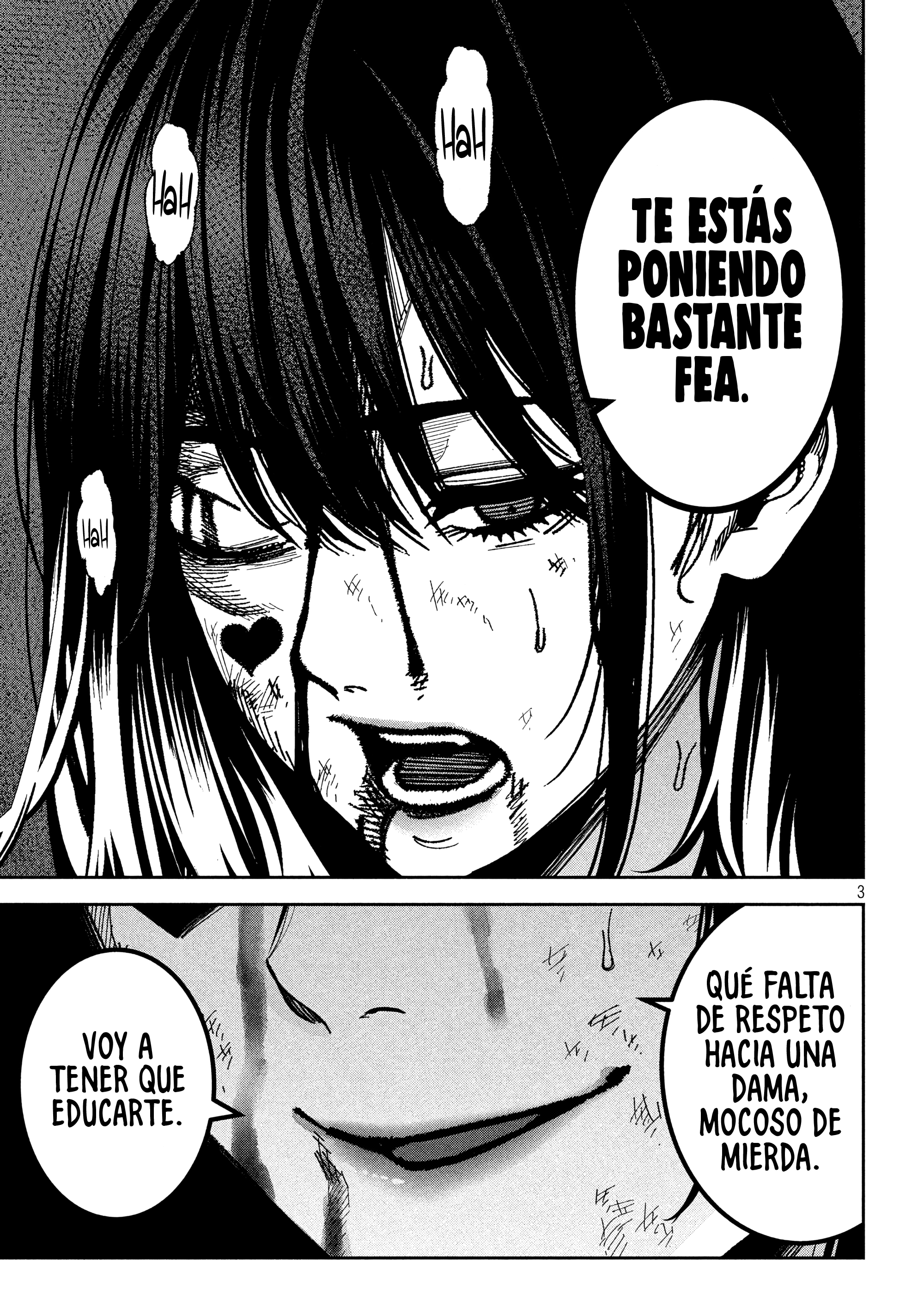 Bouryoku Banzai Capitulo 52 página 3
