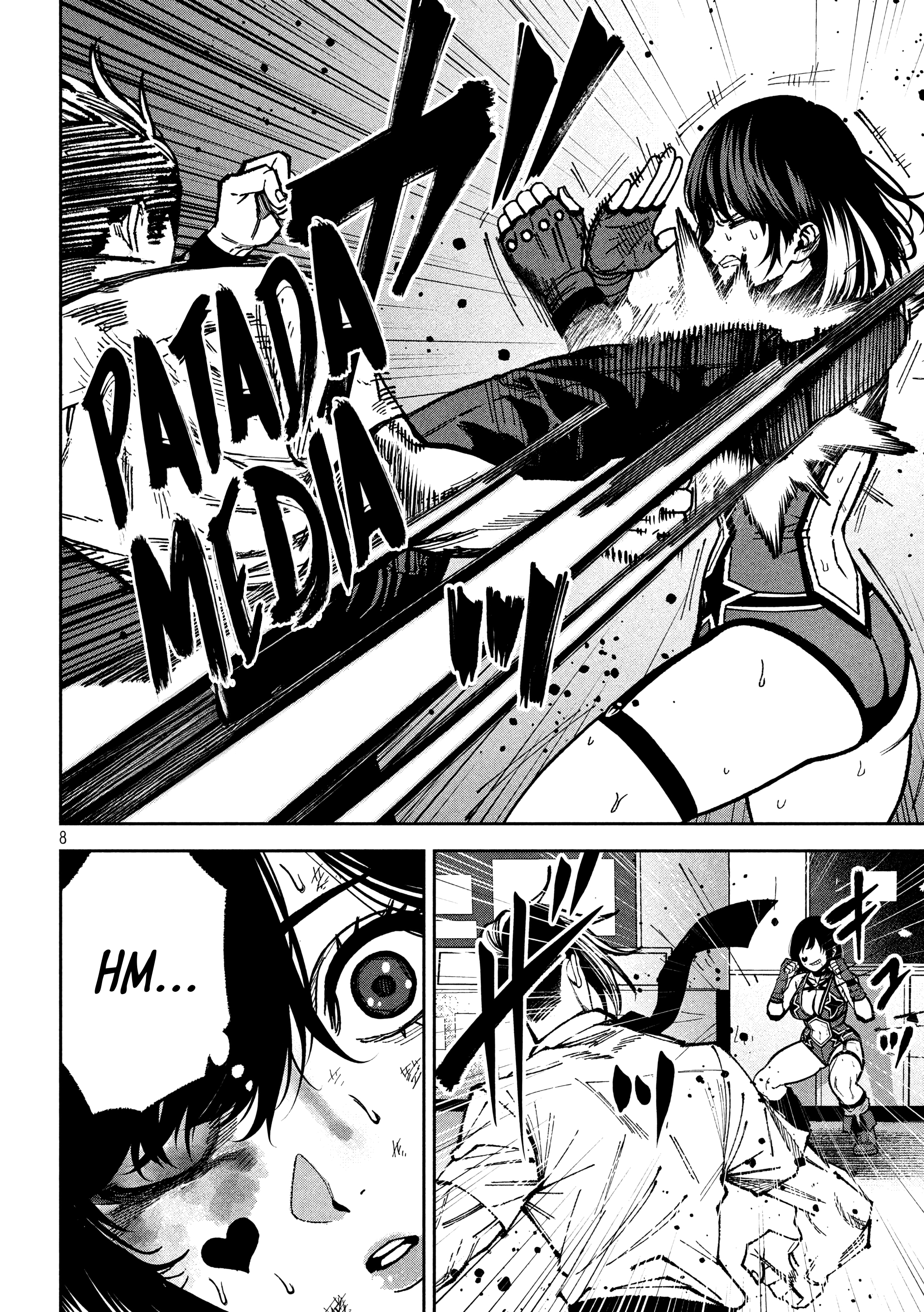Bouryoku Banzai Capitulo 52 página 8
