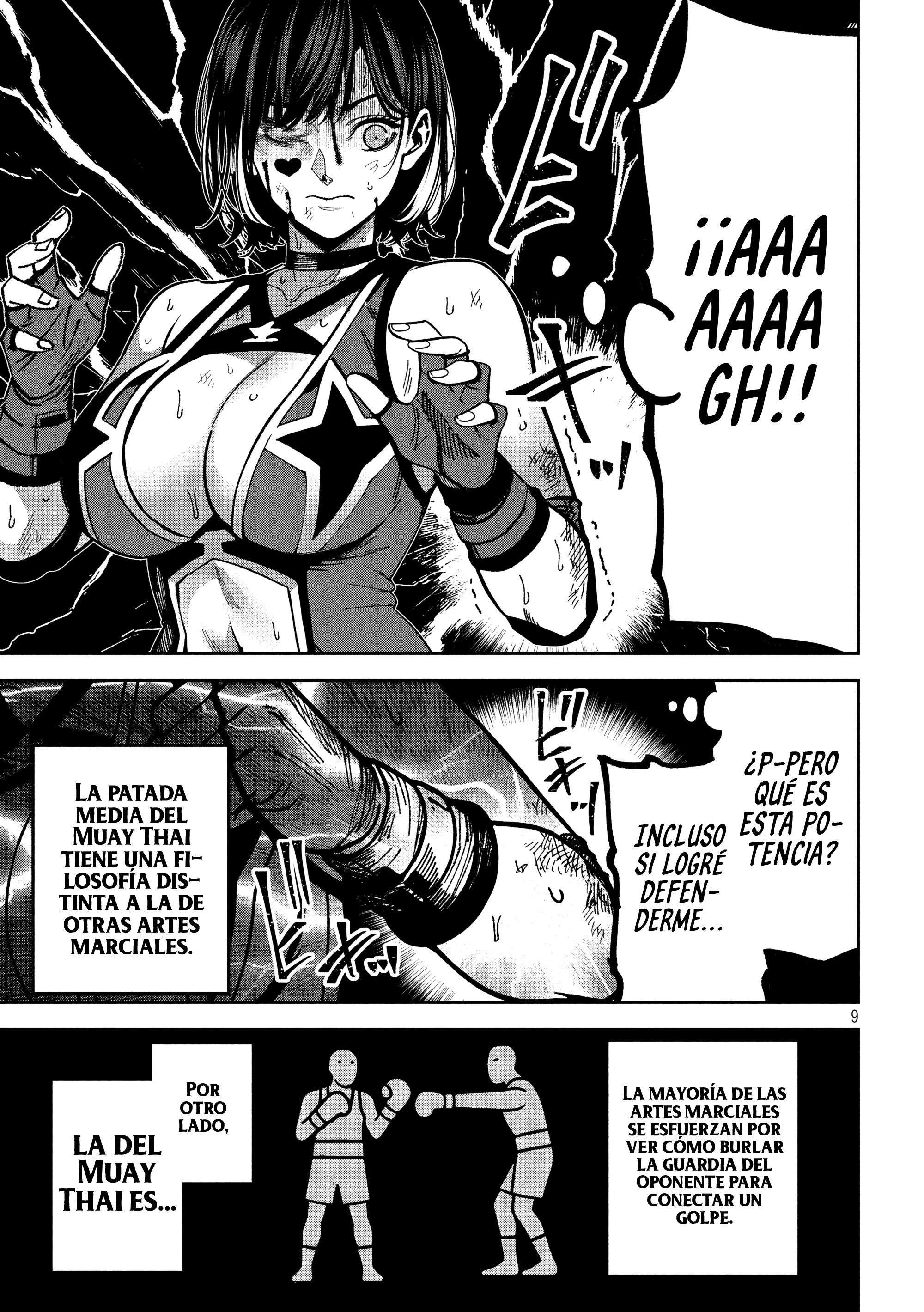 Bouryoku Banzai Capitulo 52 página 9