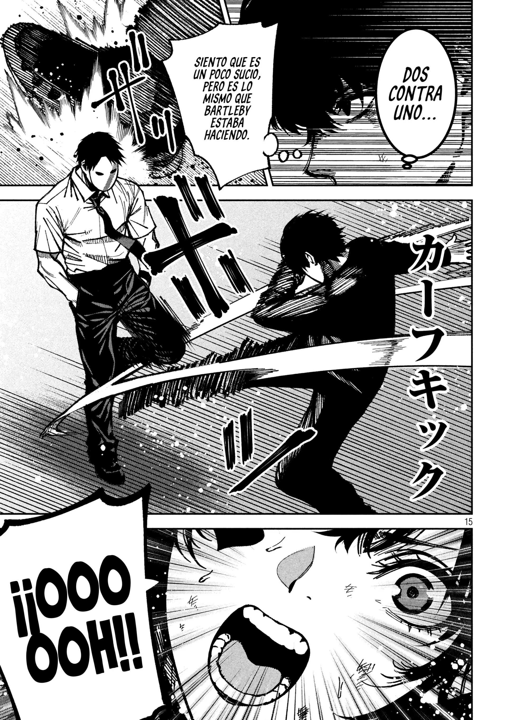 Bouryoku Banzai Capitulo 53 página 16