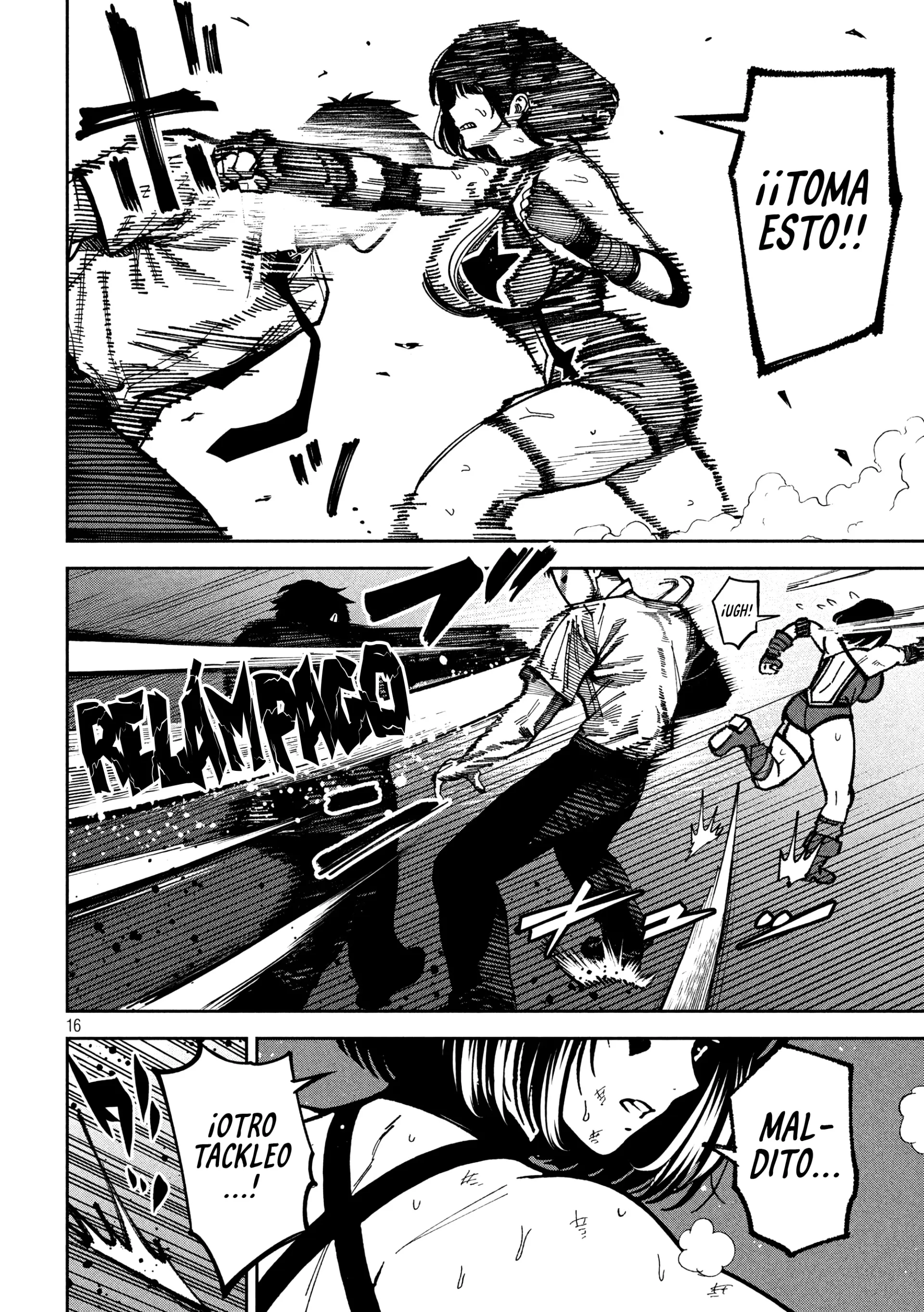 Bouryoku Banzai Capitulo 53 página 17