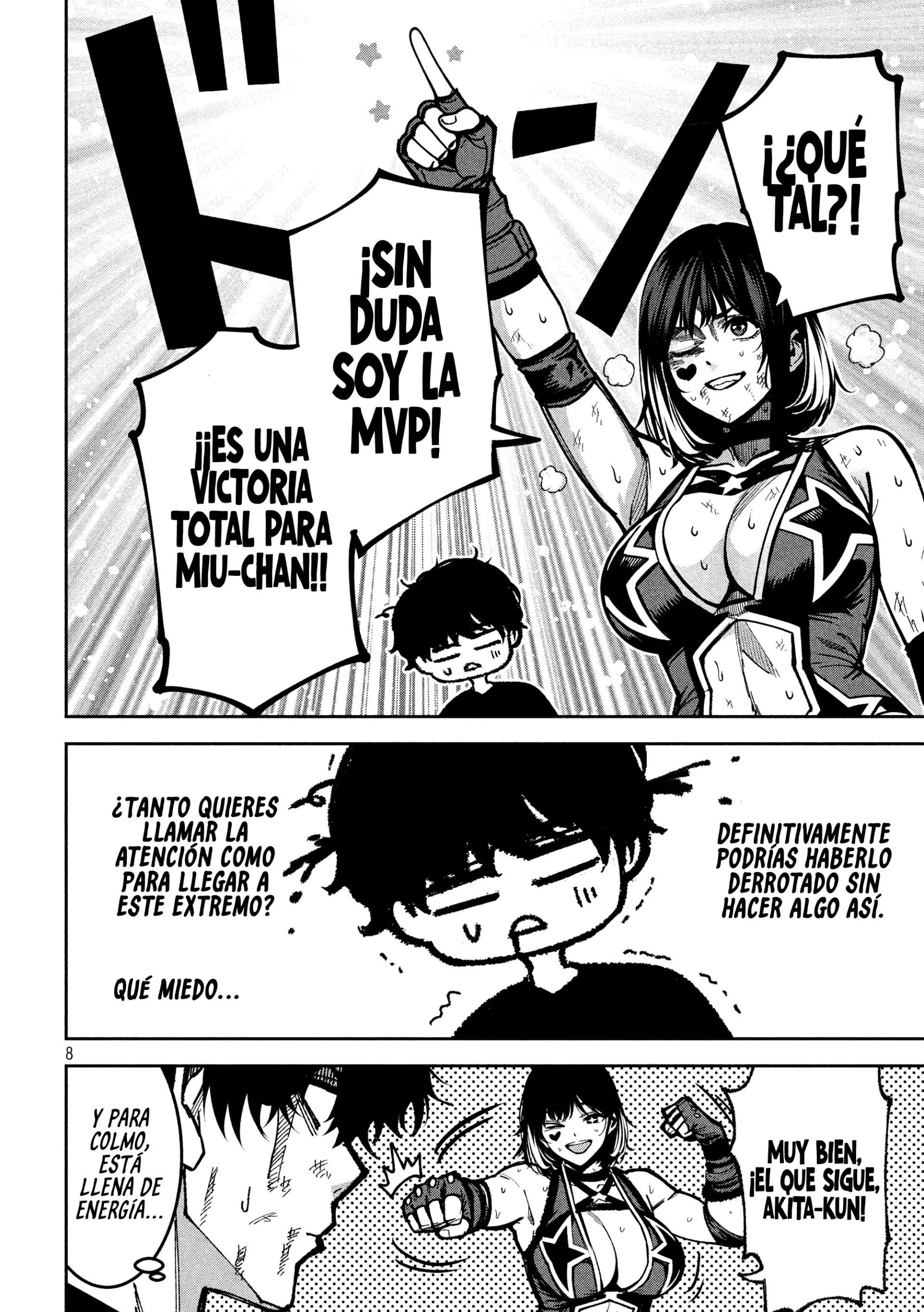 Bouryoku Banzai Capitulo 53 página 9