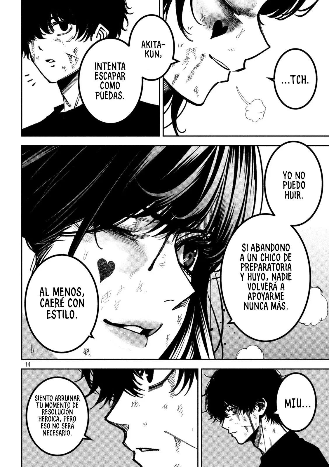 Bouryoku Banzai Capitulo 54 página 15