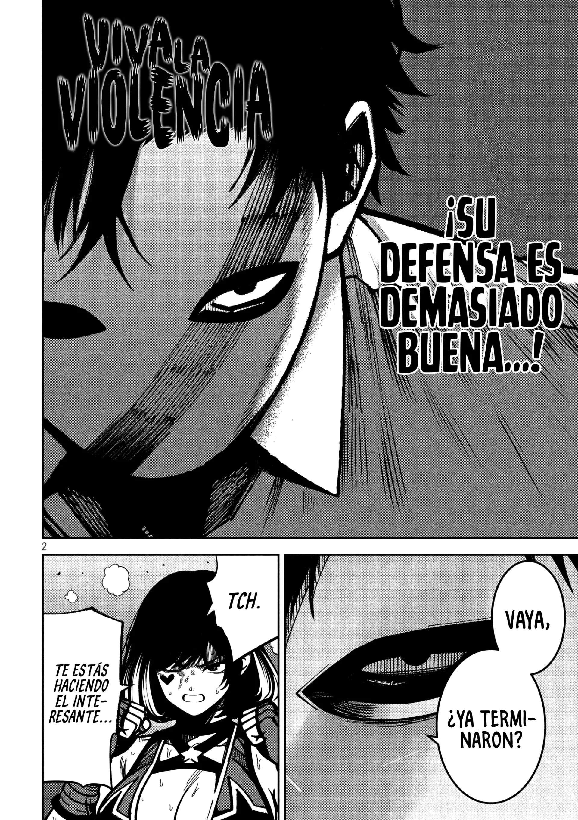 Bouryoku Banzai Capitulo 54 página 3