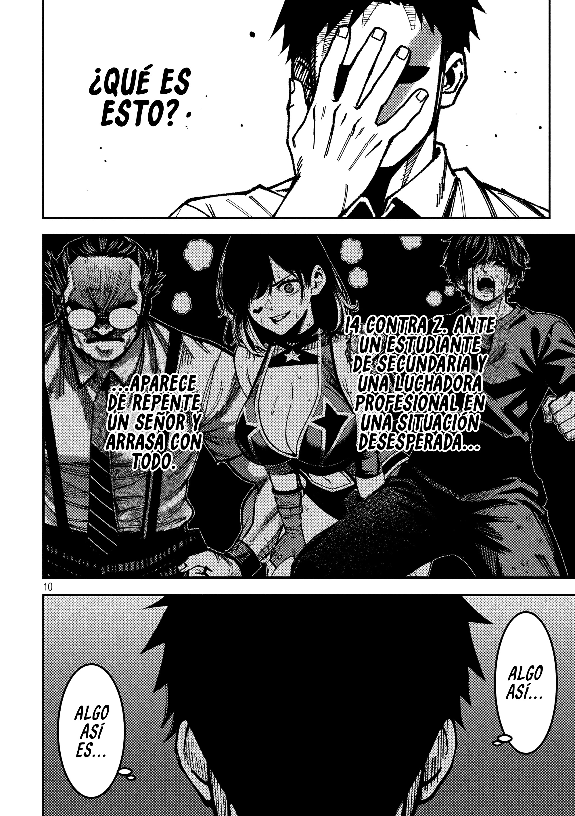 Bouryoku Banzai Capitulo 55 página 11