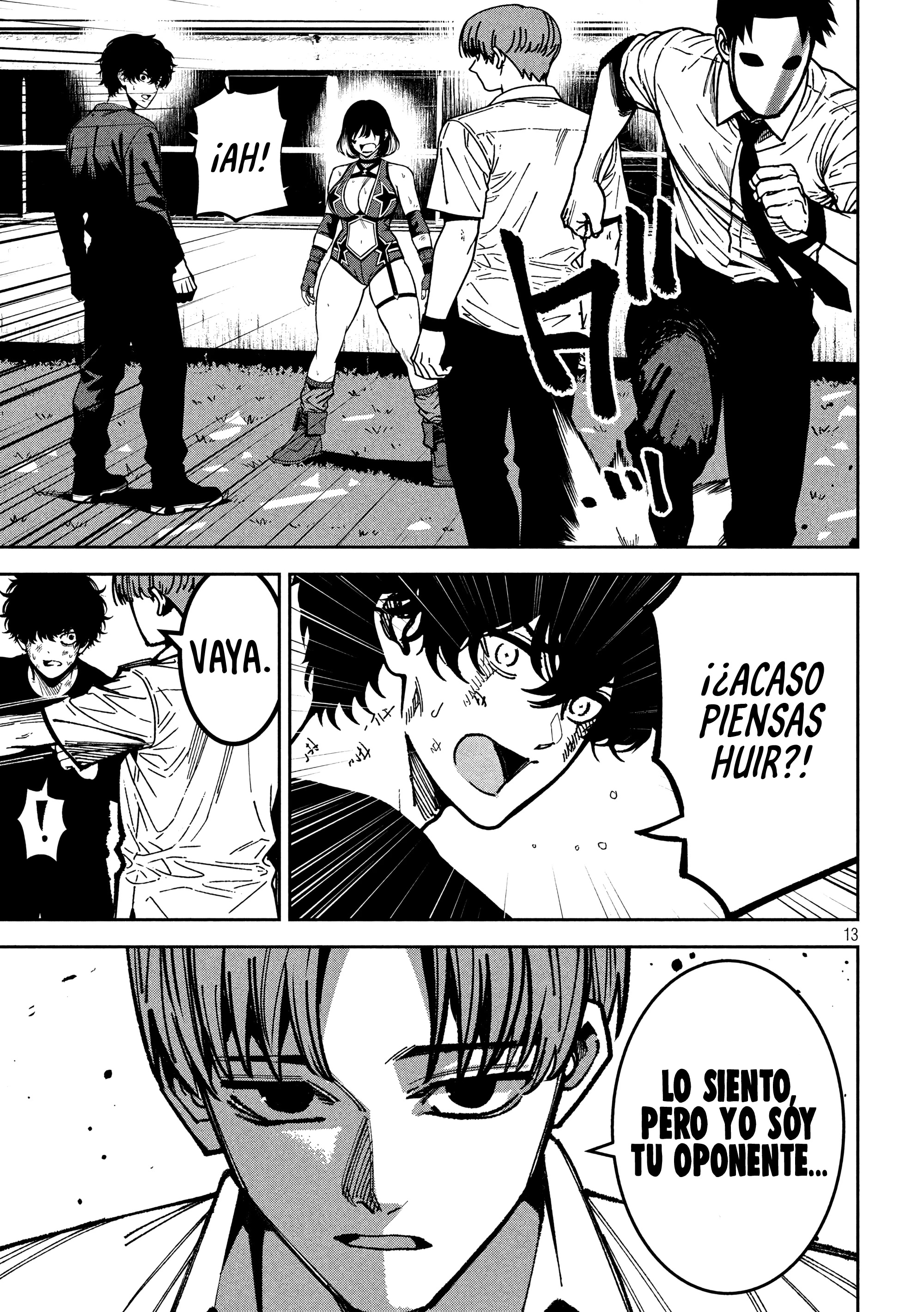 Bouryoku Banzai Capitulo 55 página 14