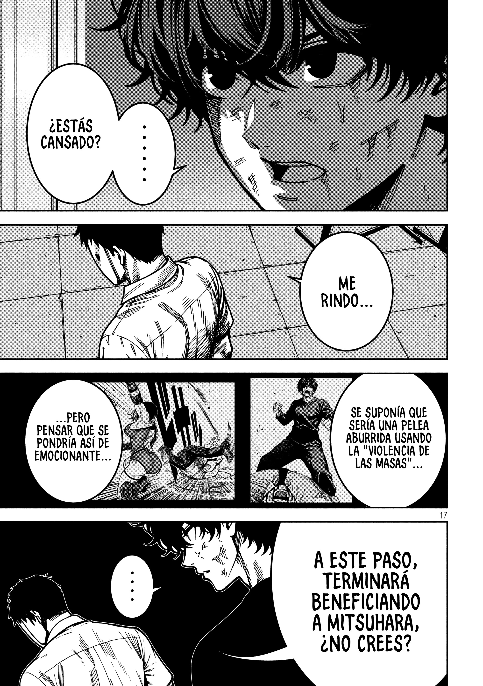 Bouryoku Banzai Capitulo 55 página 18