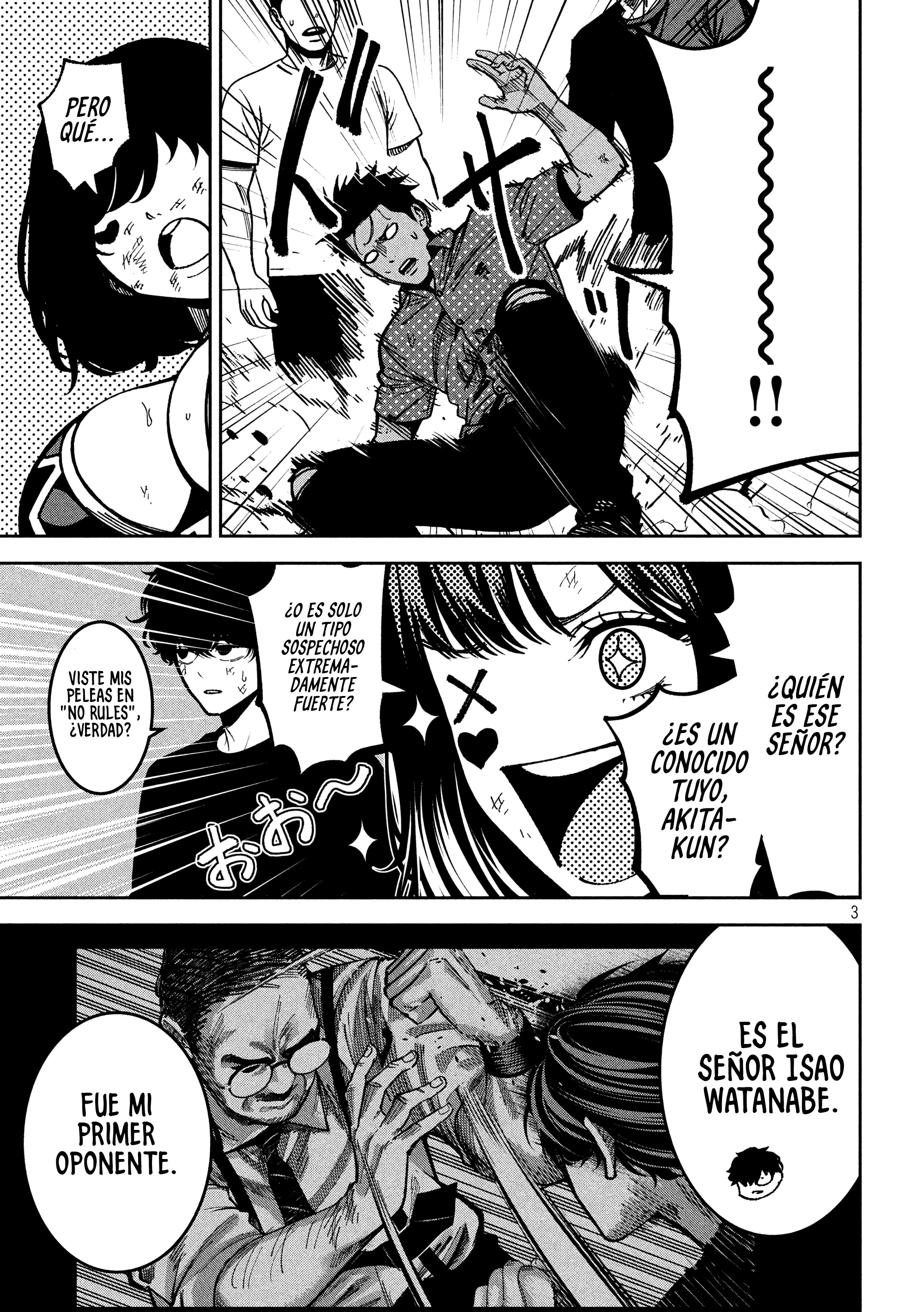 Bouryoku Banzai Capitulo 55 página 4