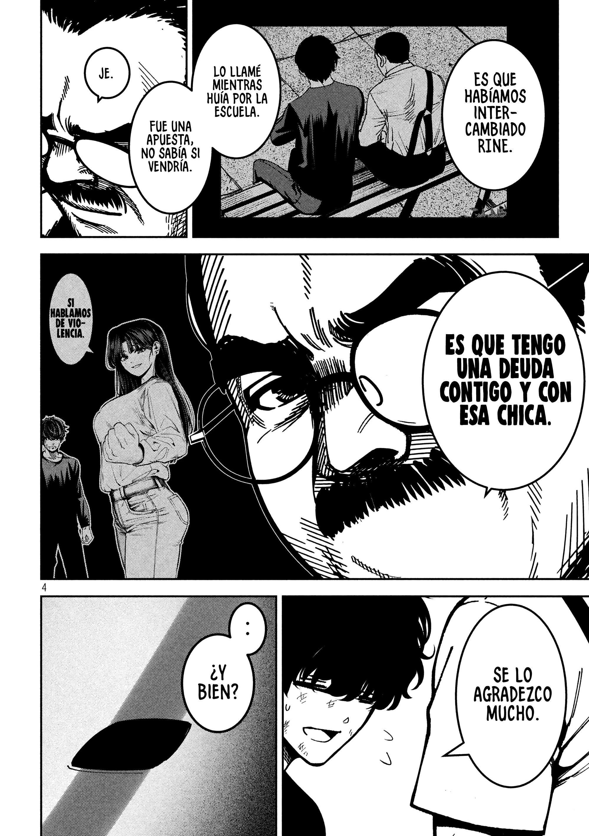 Bouryoku Banzai Capitulo 55 página 5