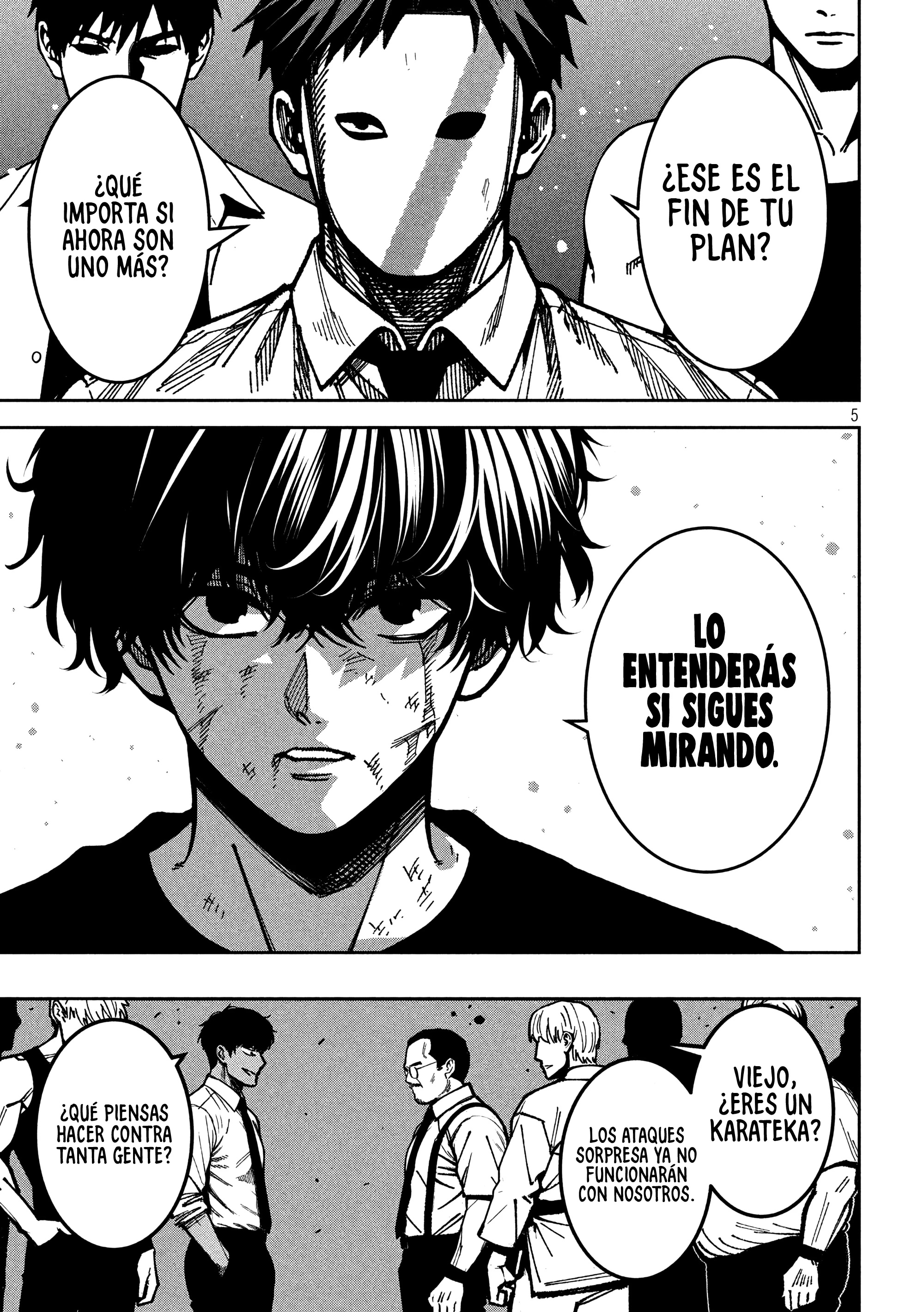 Bouryoku Banzai Capitulo 55 página 6