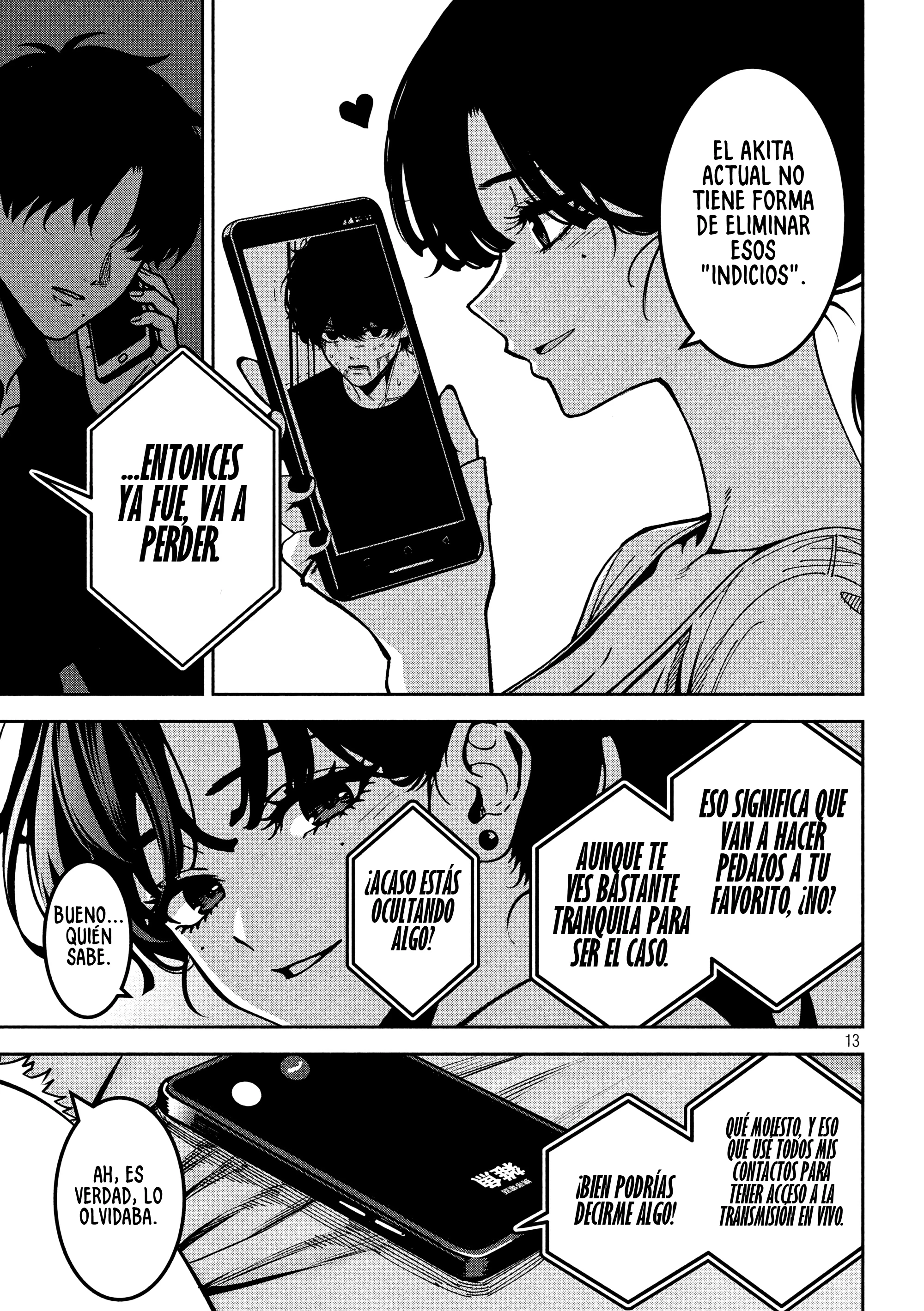 Bouryoku Banzai Capitulo 56 página 14