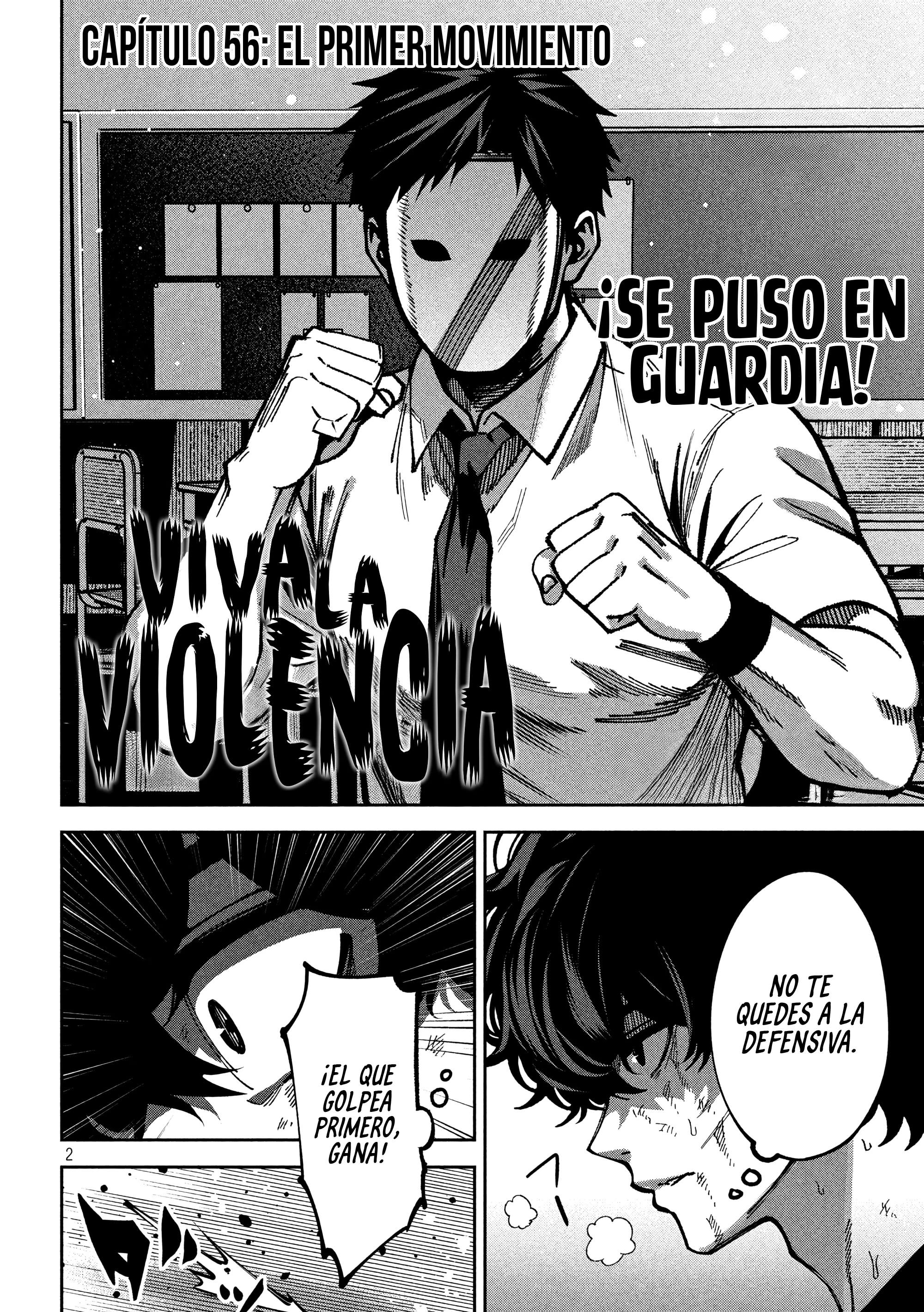 Bouryoku Banzai Capitulo 56 página 3