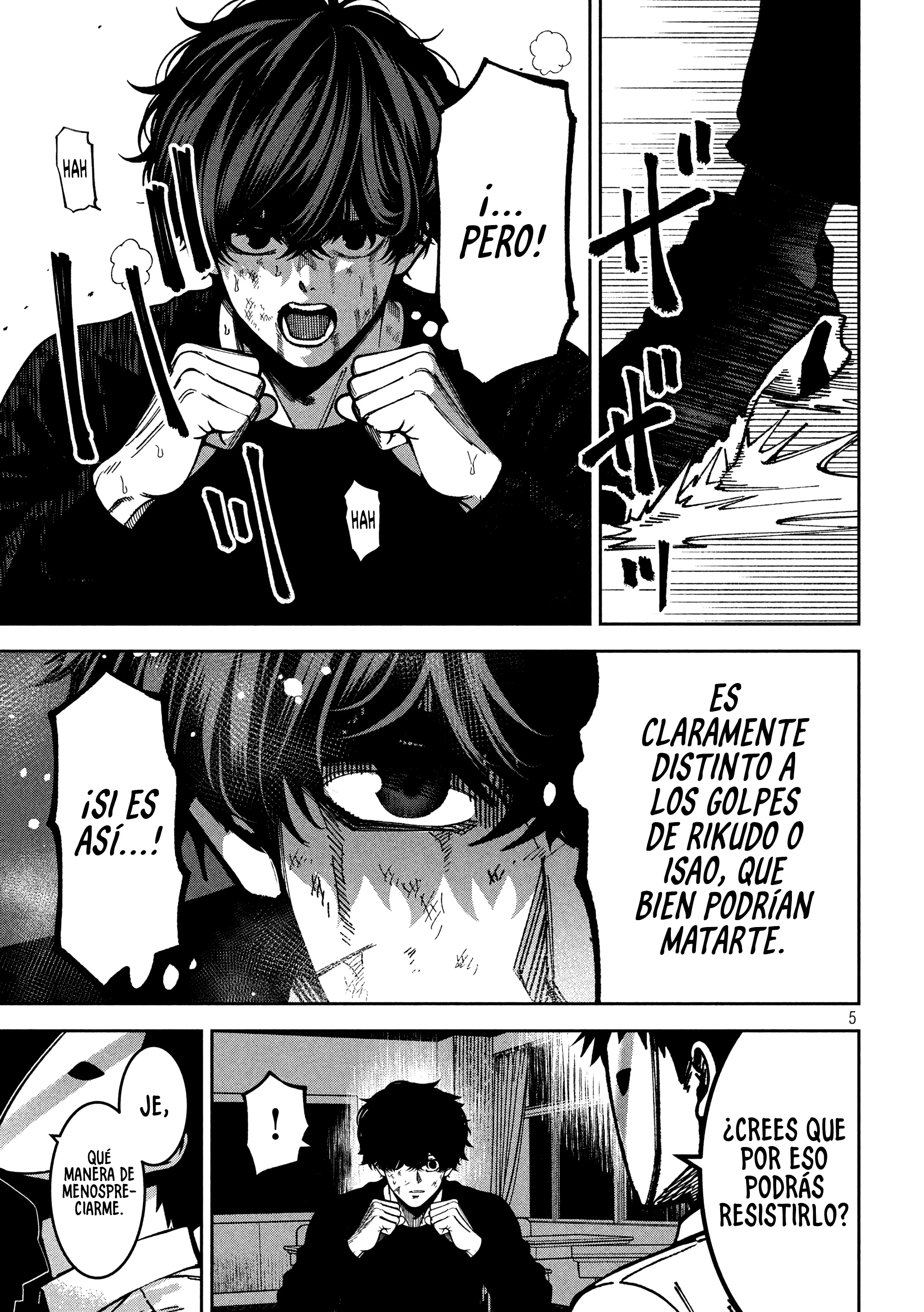 Bouryoku Banzai Capitulo 56 página 6