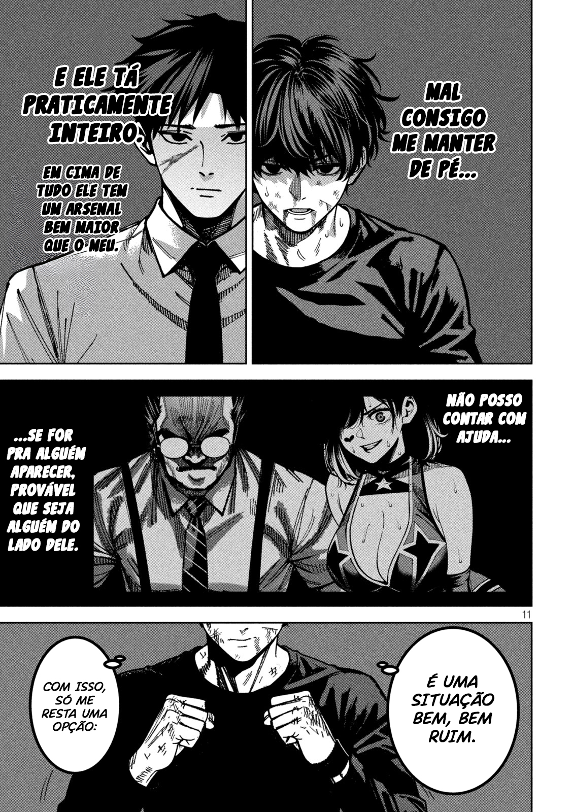 Bouryoku Banzai Capitulo 57 página 14