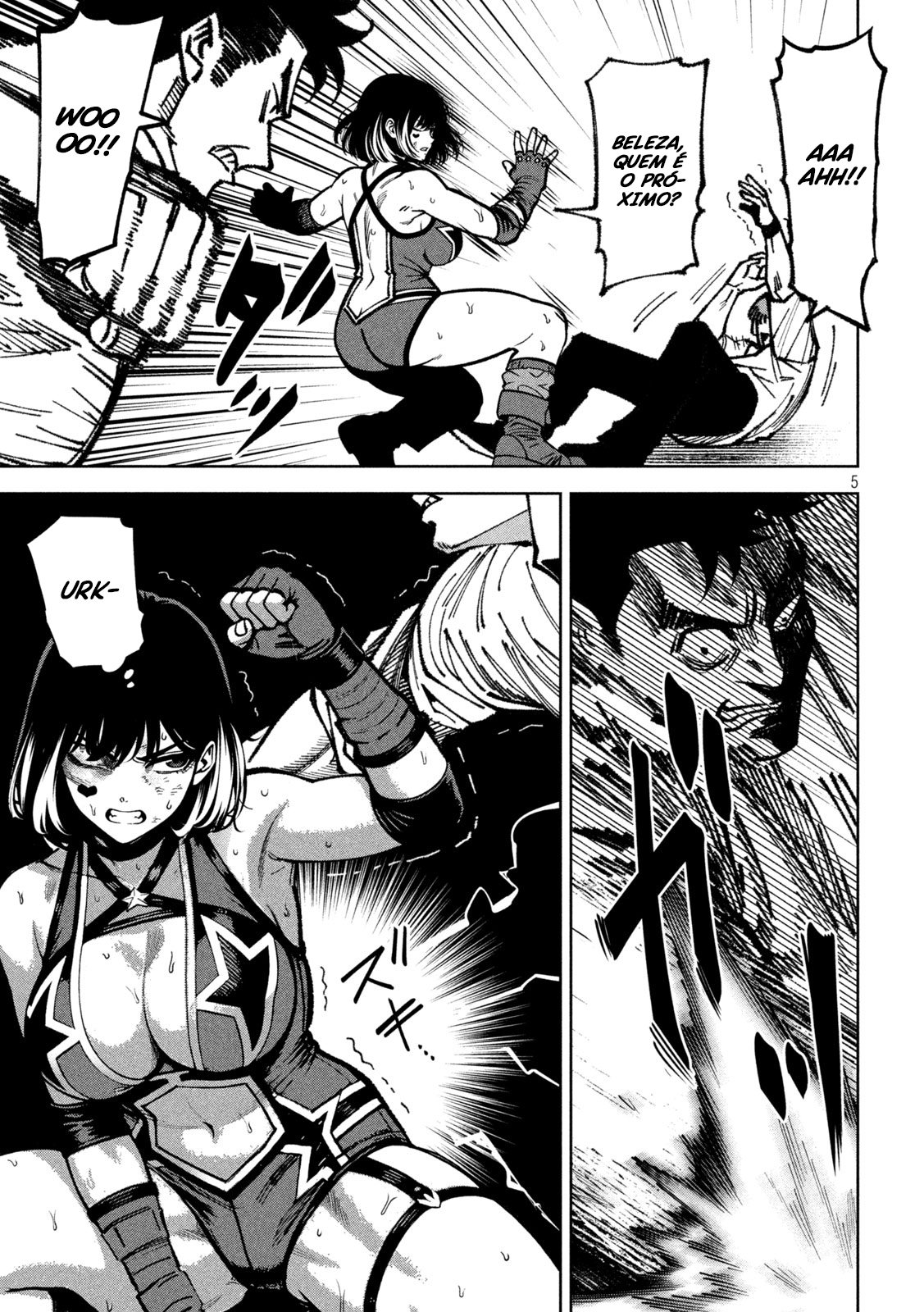 Bouryoku Banzai Capitulo 57 página 8