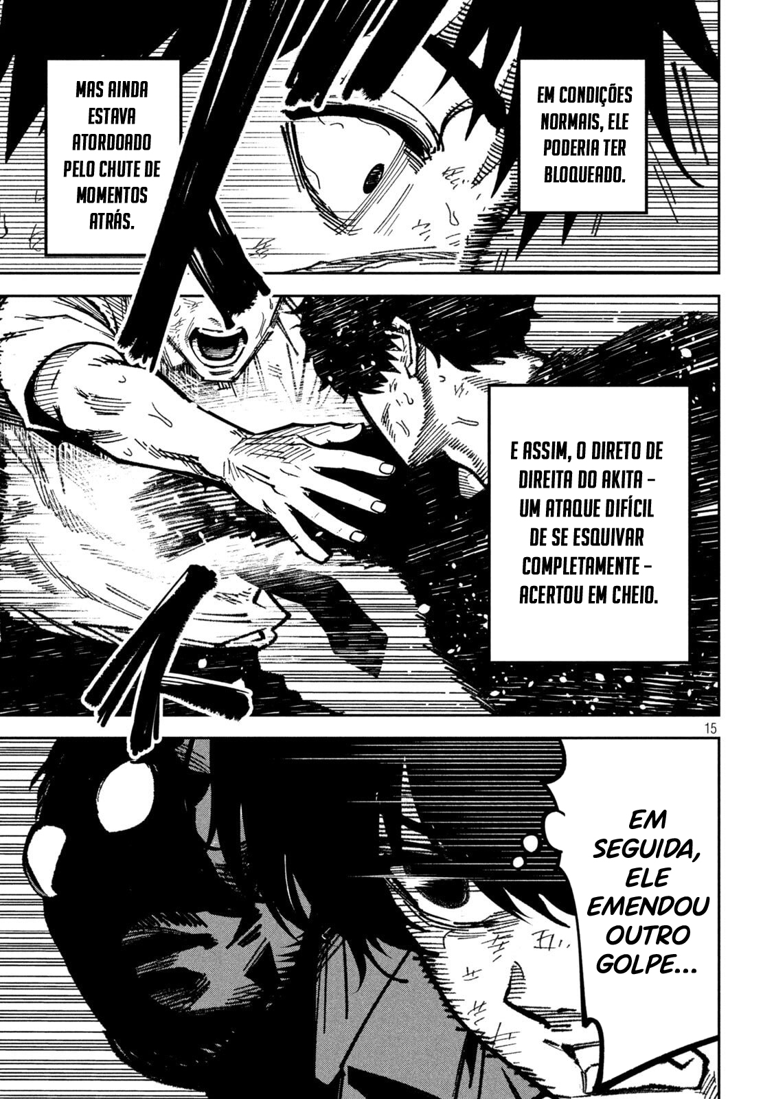 Bouryoku Banzai Capitulo 58 página 17