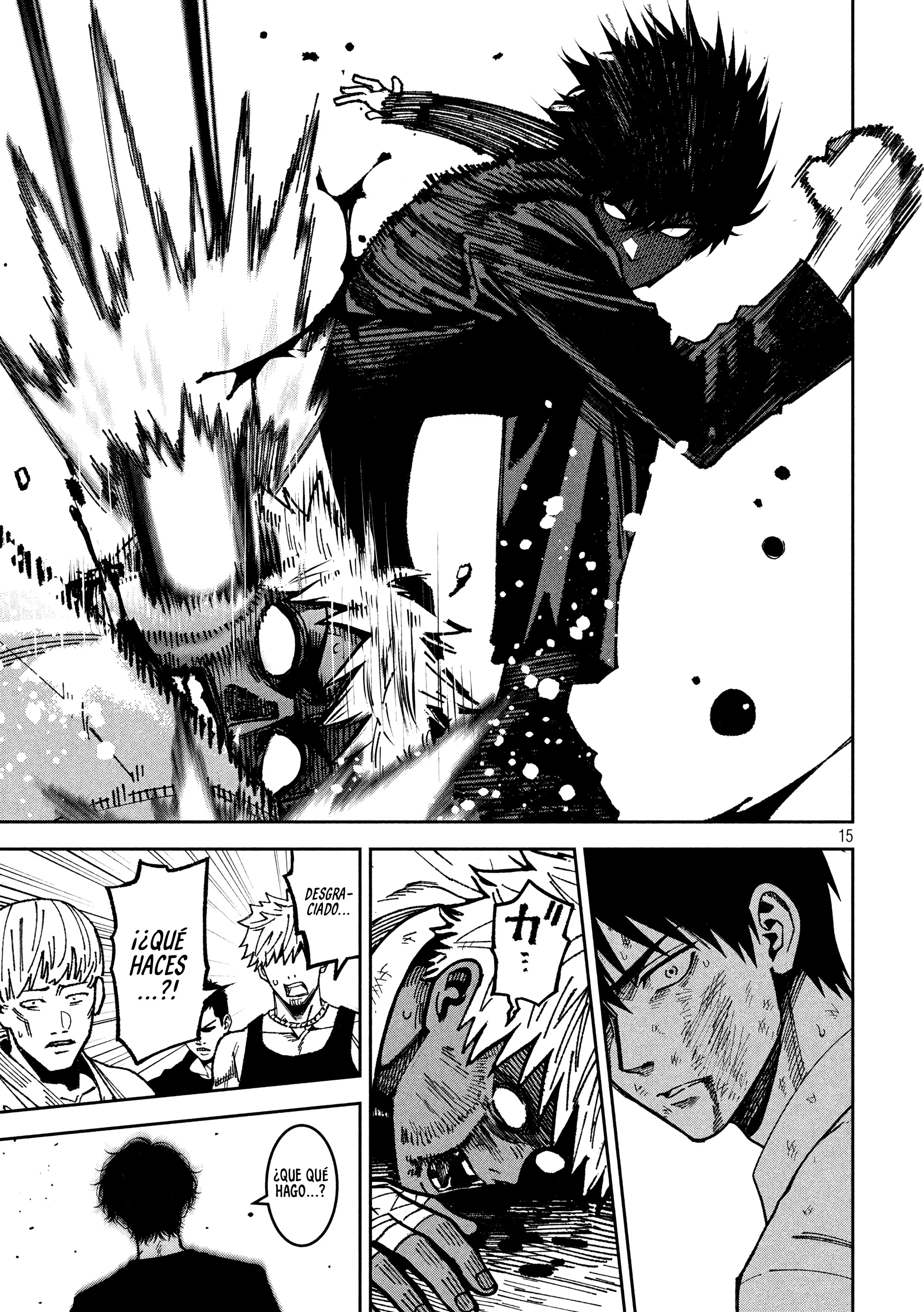 Bouryoku Banzai Capitulo 59 página 16
