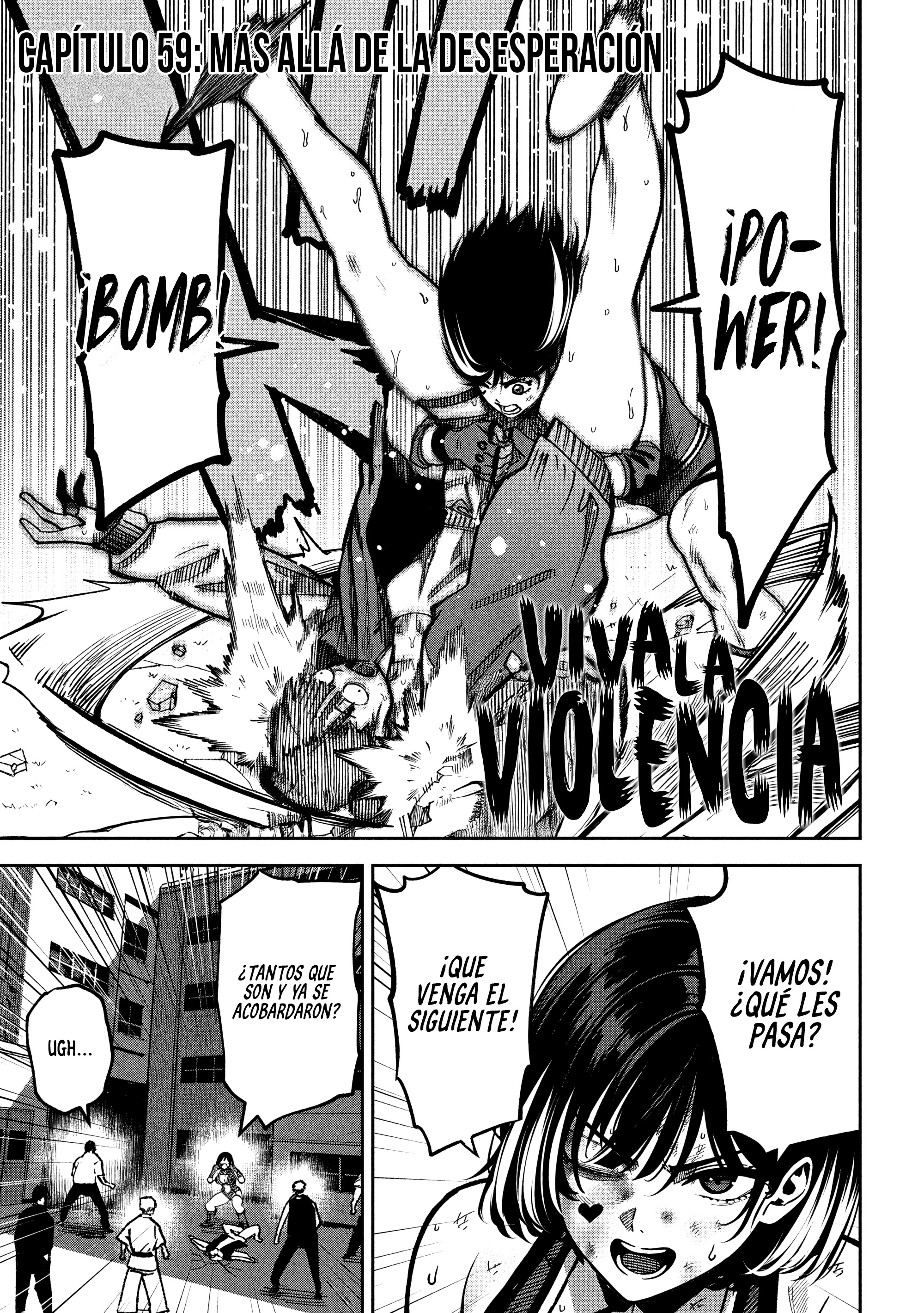 Bouryoku Banzai Capitulo 59 página 2