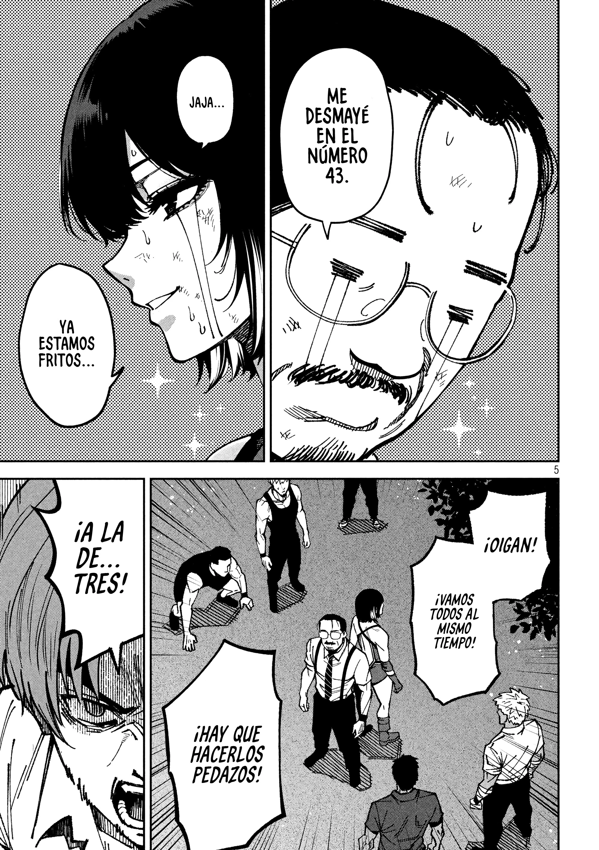 Bouryoku Banzai Capitulo 59 página 6