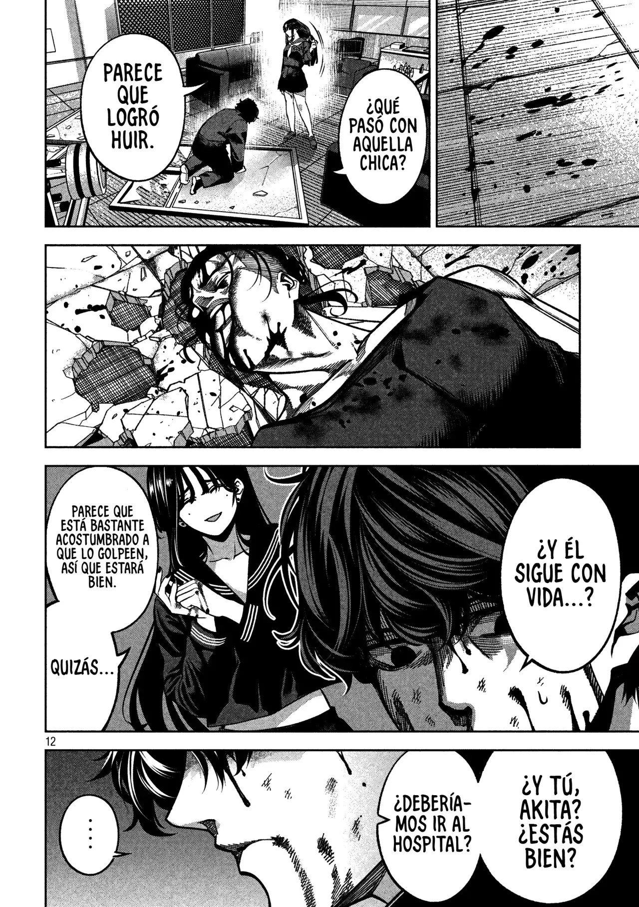 Bouryoku Banzai Capitulo 6: El mundo de la violencia página 15
