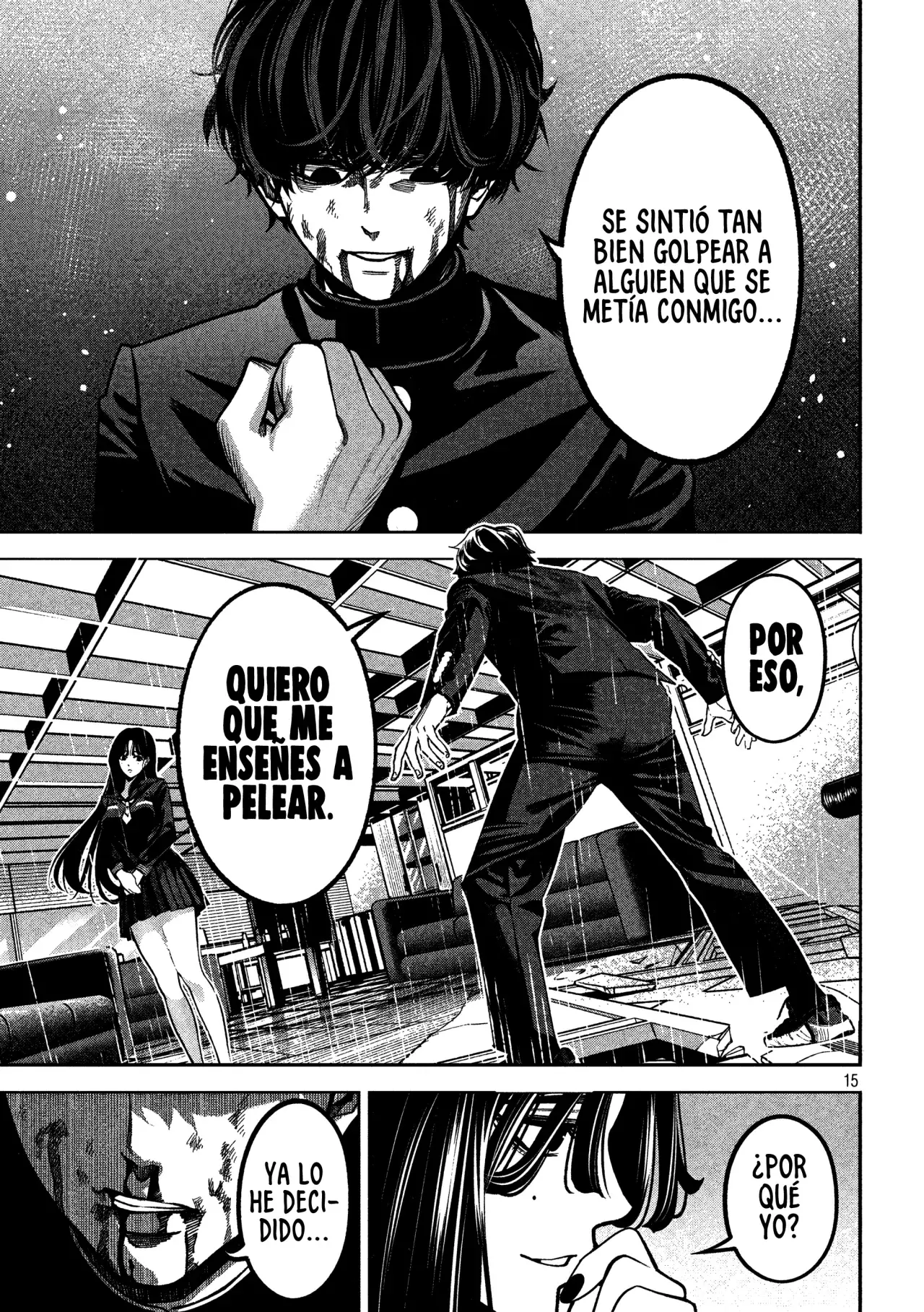 Bouryoku Banzai Capitulo 6: El mundo de la violencia página 18
