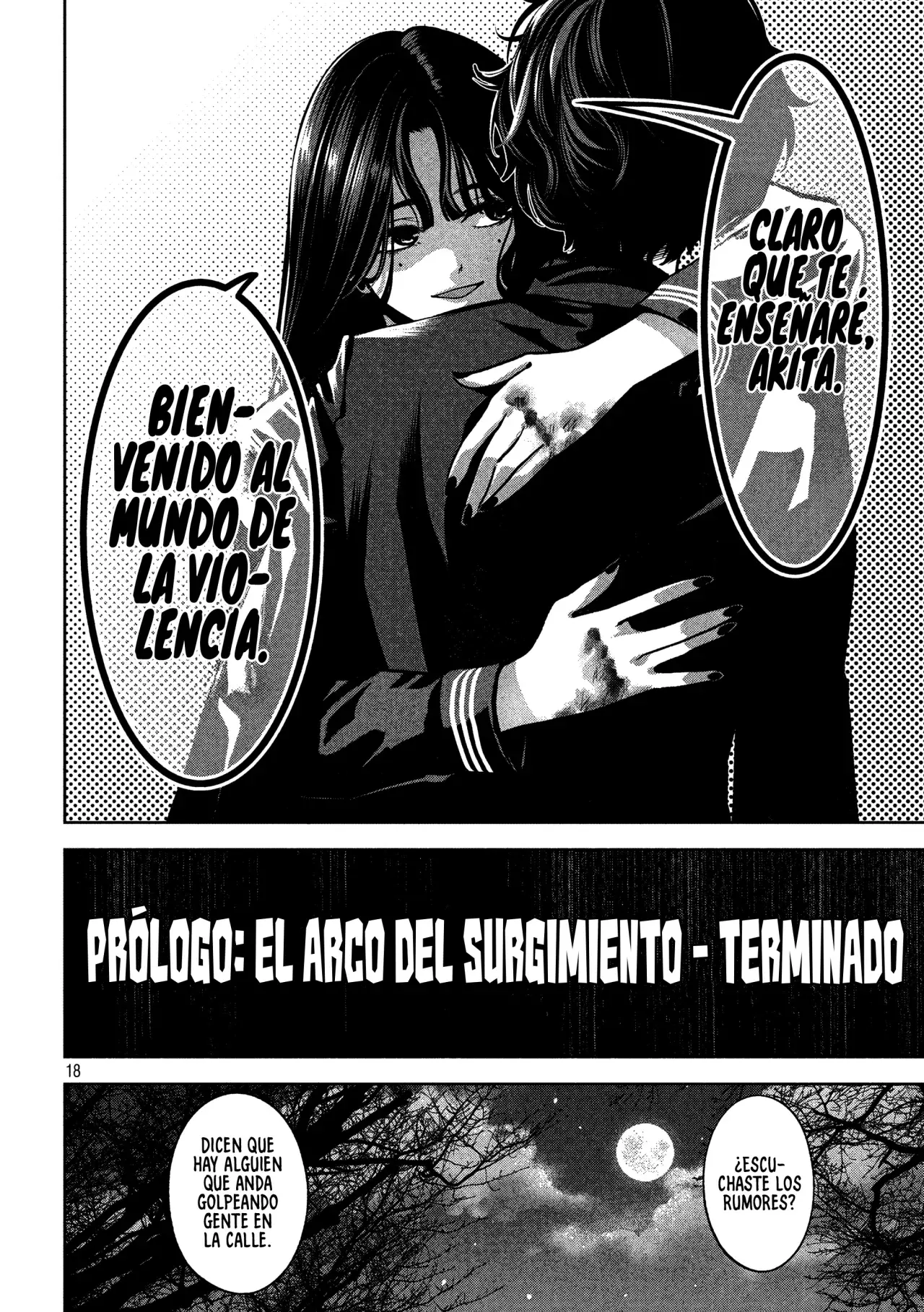 Bouryoku Banzai Capitulo 6: El mundo de la violencia página 20