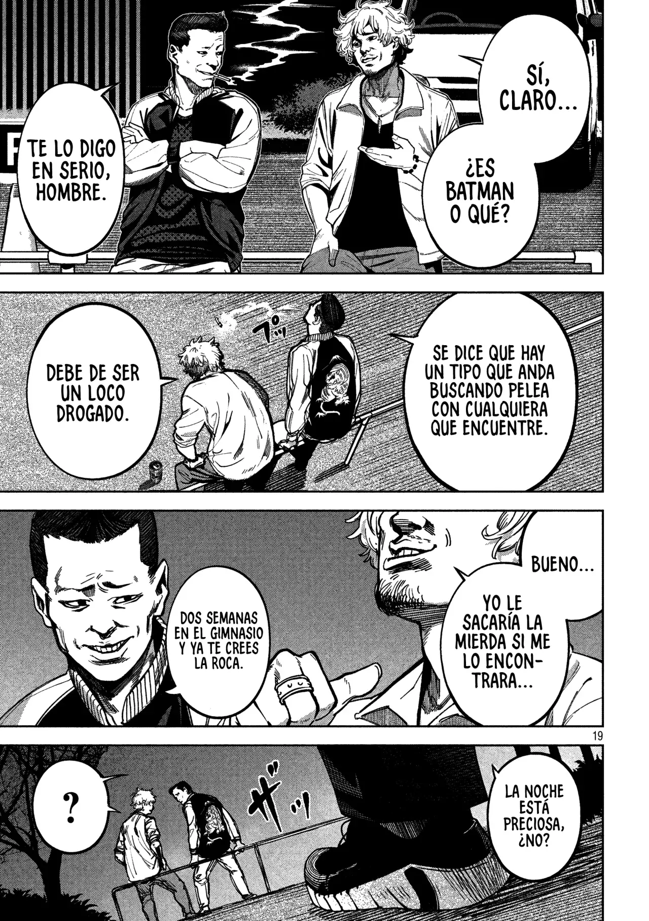 Bouryoku Banzai Capitulo 6: El mundo de la violencia página 21