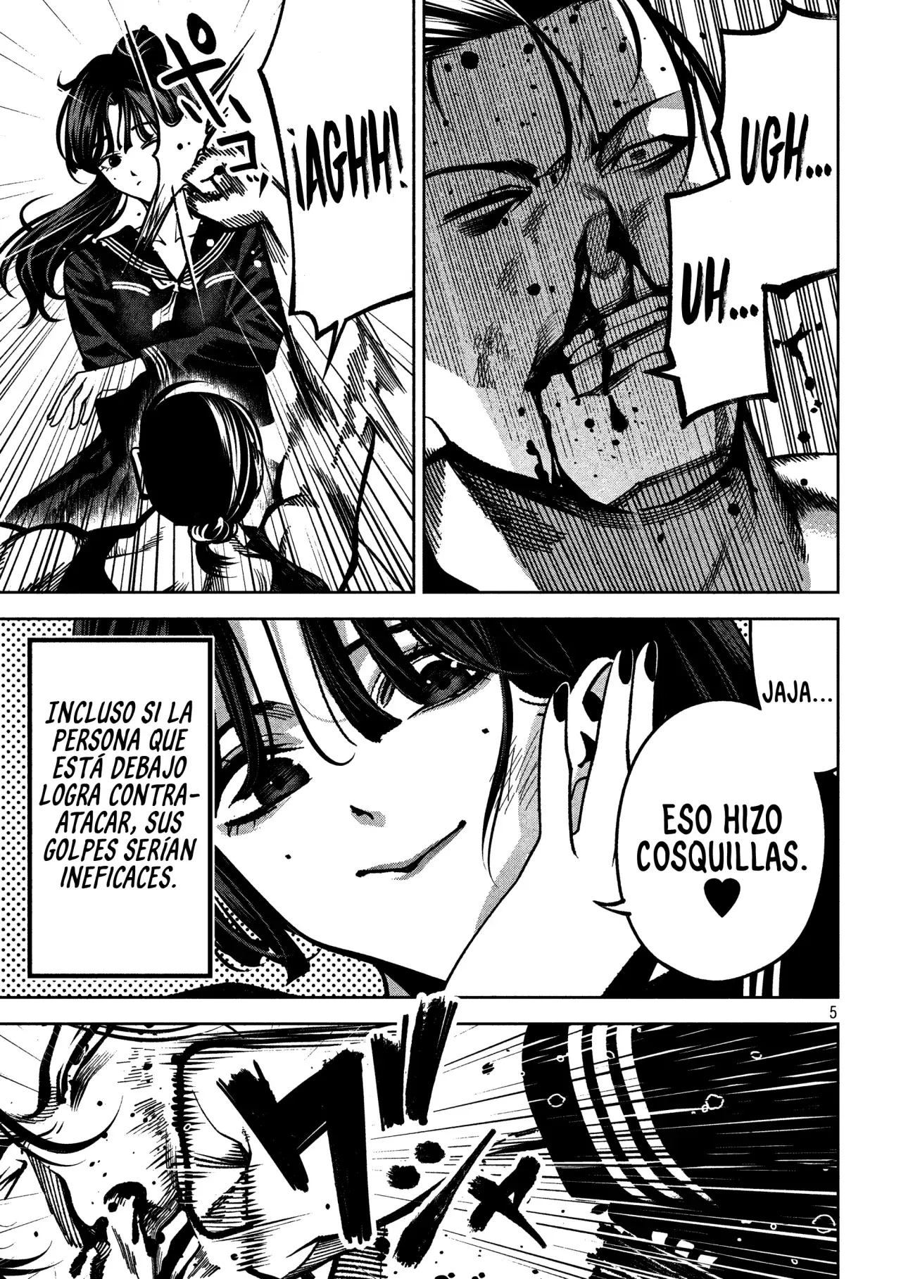 Bouryoku Banzai Capitulo 6: El mundo de la violencia página 8