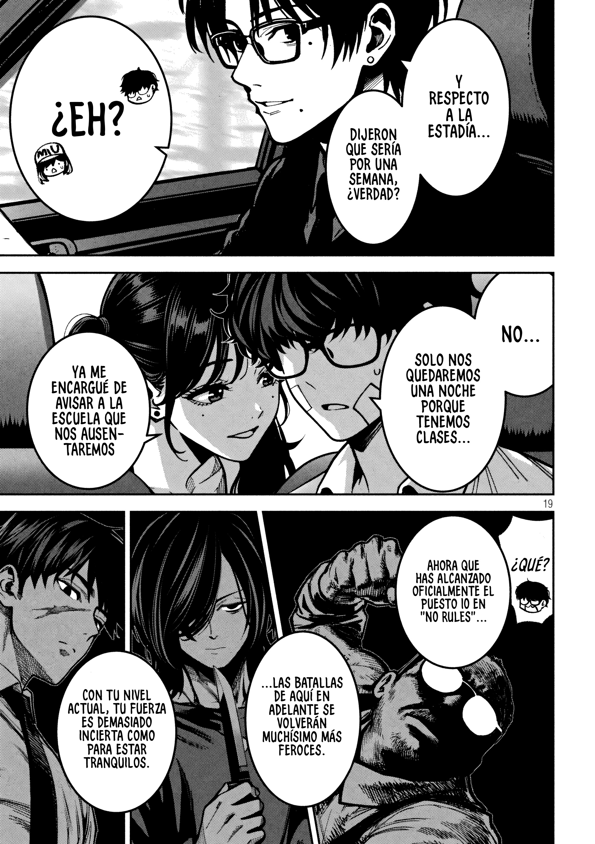 Bouryoku Banzai Capitulo 60 página 20