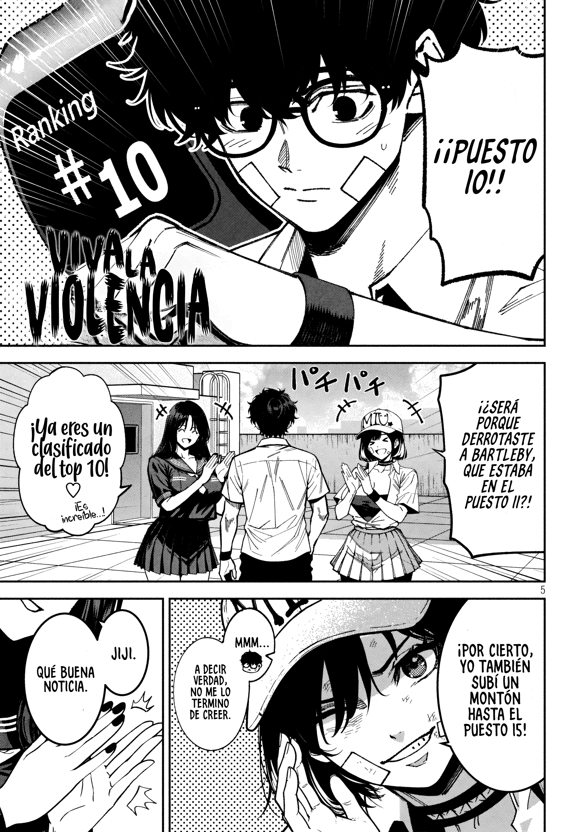 Bouryoku Banzai Capitulo 60 página 6