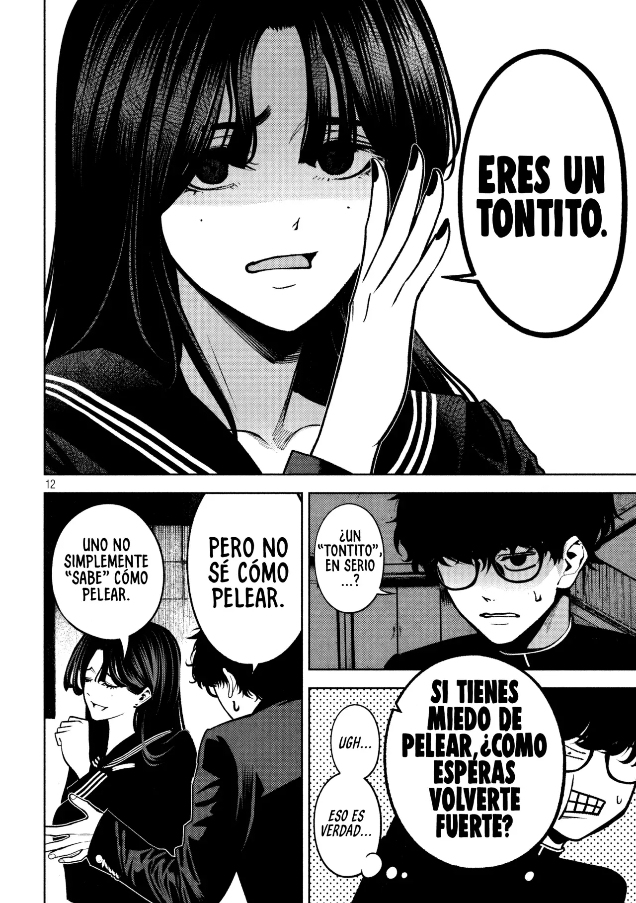 Bouryoku Banzai Capitulo 7: Maestra, alumno y técnica página 14
