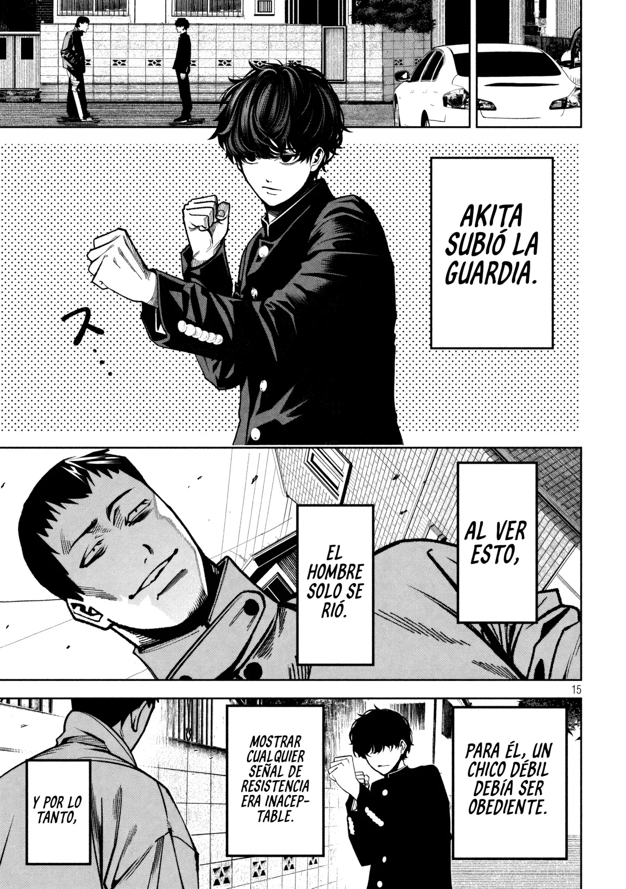 Bouryoku Banzai Capitulo 7: Maestra, alumno y técnica página 17