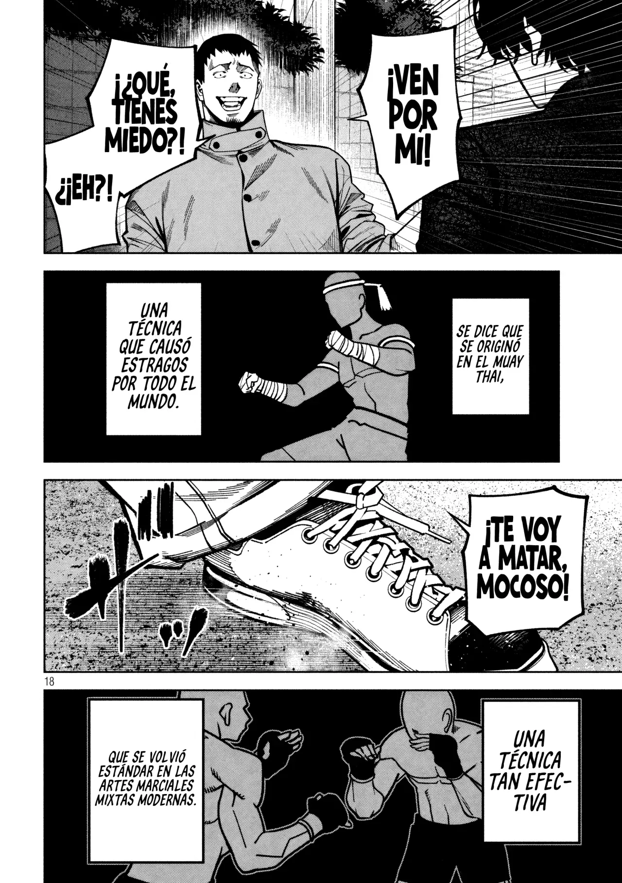 Bouryoku Banzai Capitulo 7: Maestra, alumno y técnica página 20
