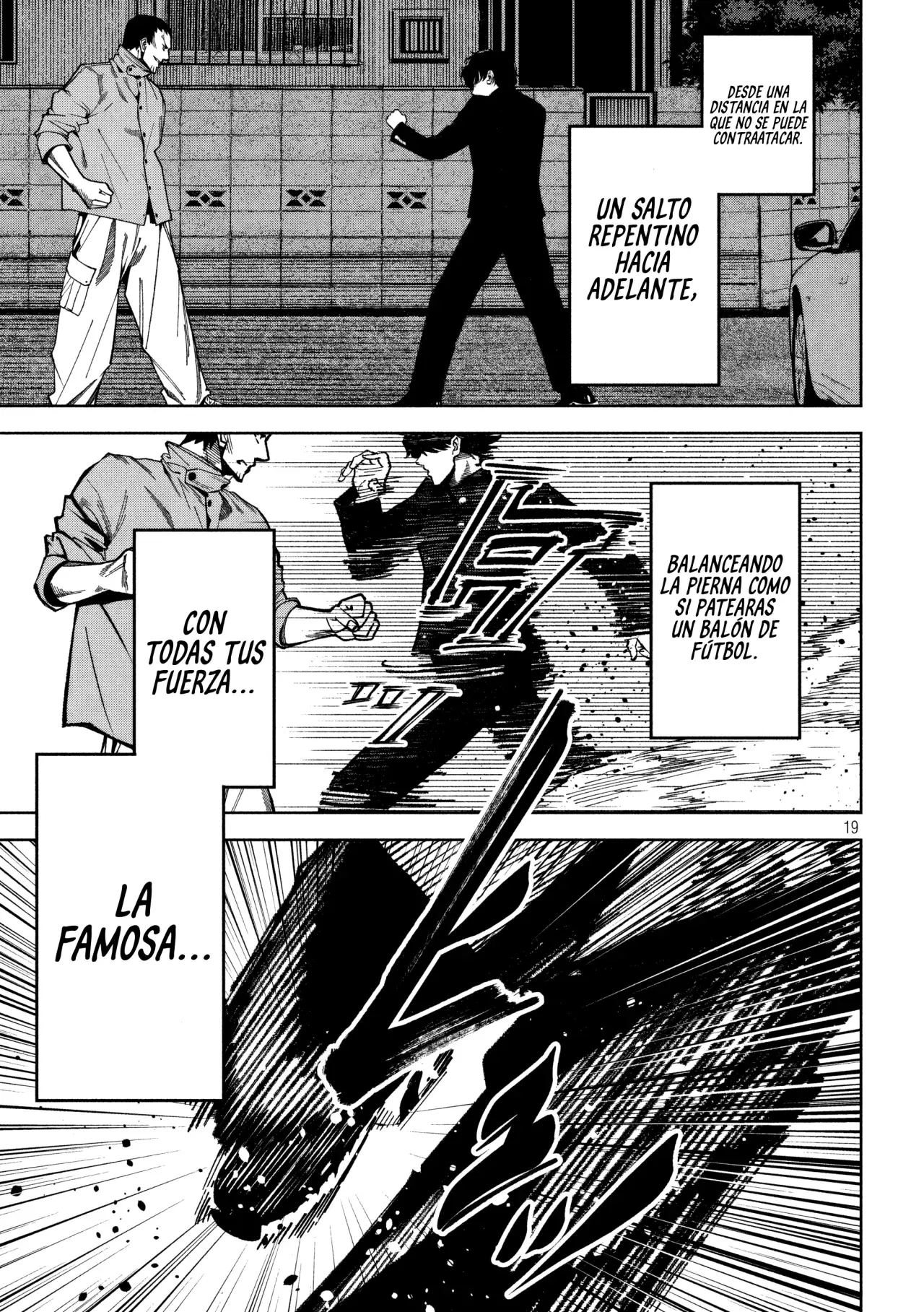 Bouryoku Banzai Capitulo 7: Maestra, alumno y técnica página 21