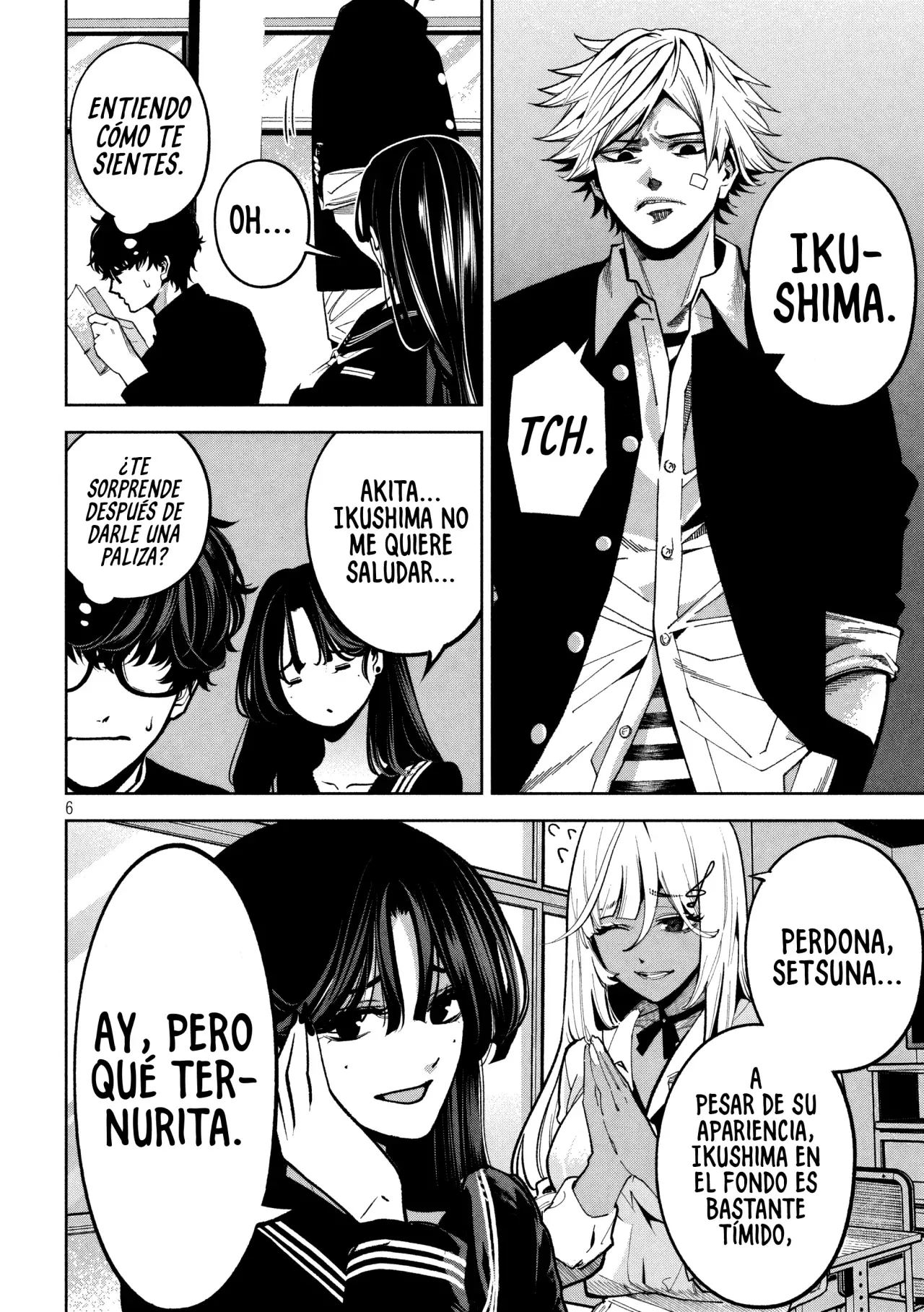 Bouryoku Banzai Capitulo 7: Maestra, alumno y técnica página 8