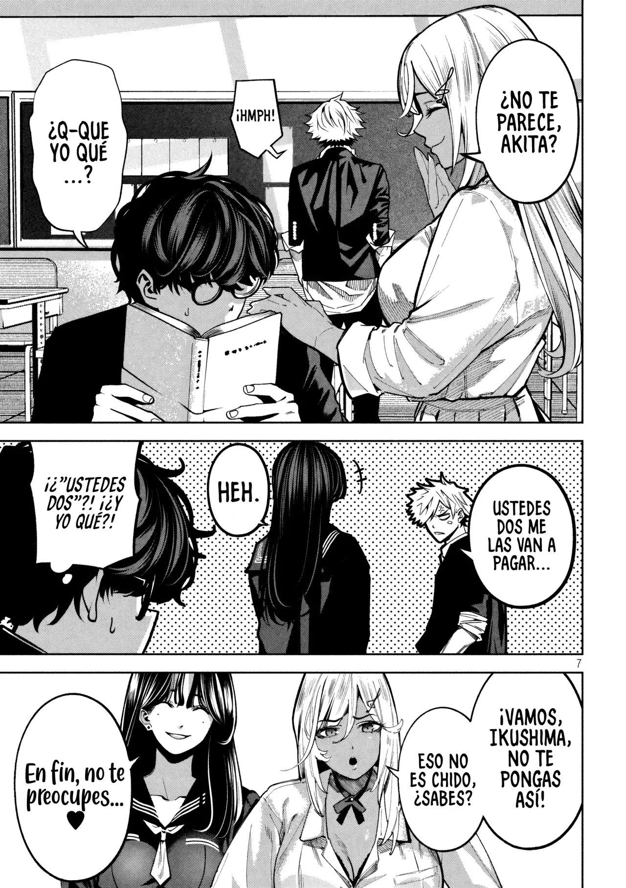 Bouryoku Banzai Capitulo 7: Maestra, alumno y técnica página 9