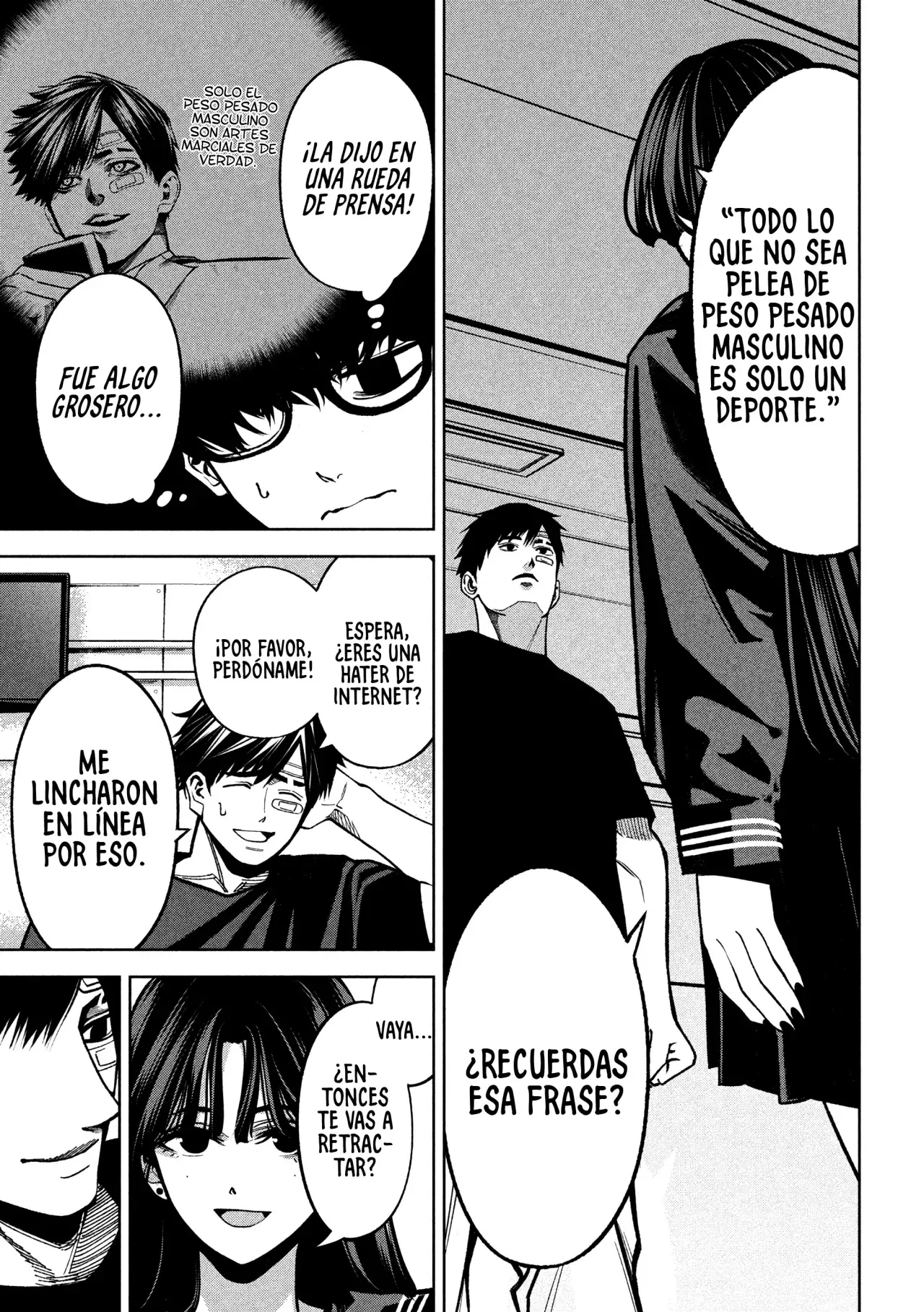 Bouryoku Banzai Capitulo 9: El campeón de MMA página 18