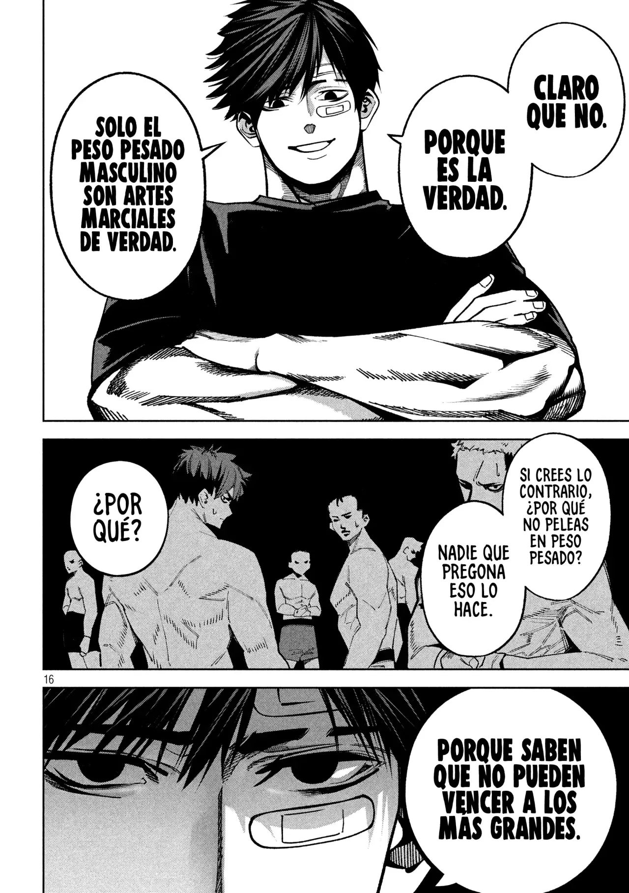 Bouryoku Banzai Capitulo 9: El campeón de MMA página 19