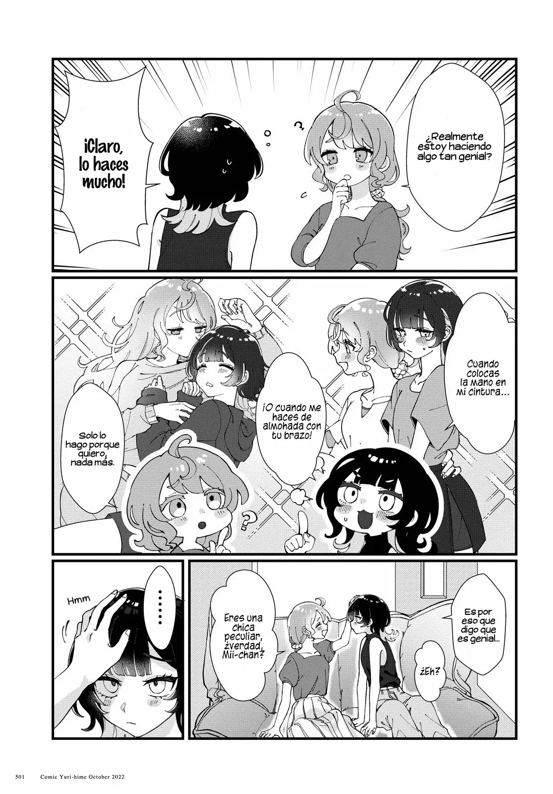 Koharu to Minato: Watashi no Partner wa Onna no Ko Capitulo 1 página 10