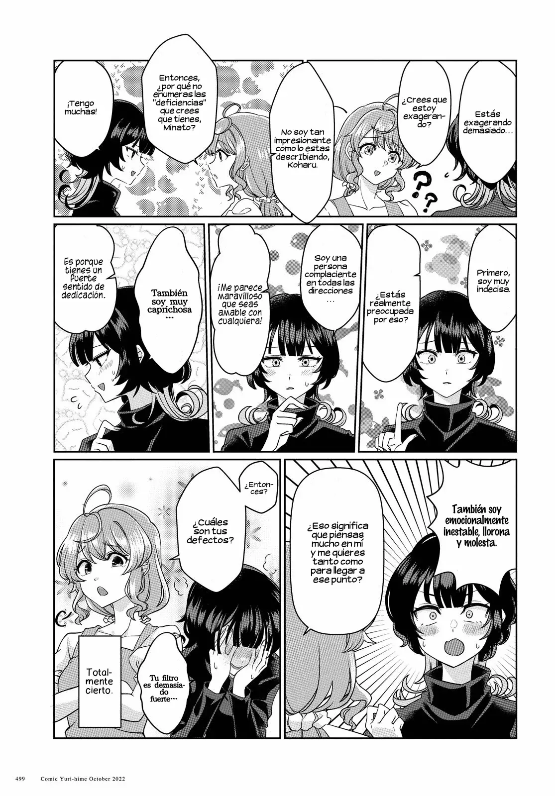 Koharu to Minato: Watashi no Partner wa Onna no Ko Capitulo 1 página 8