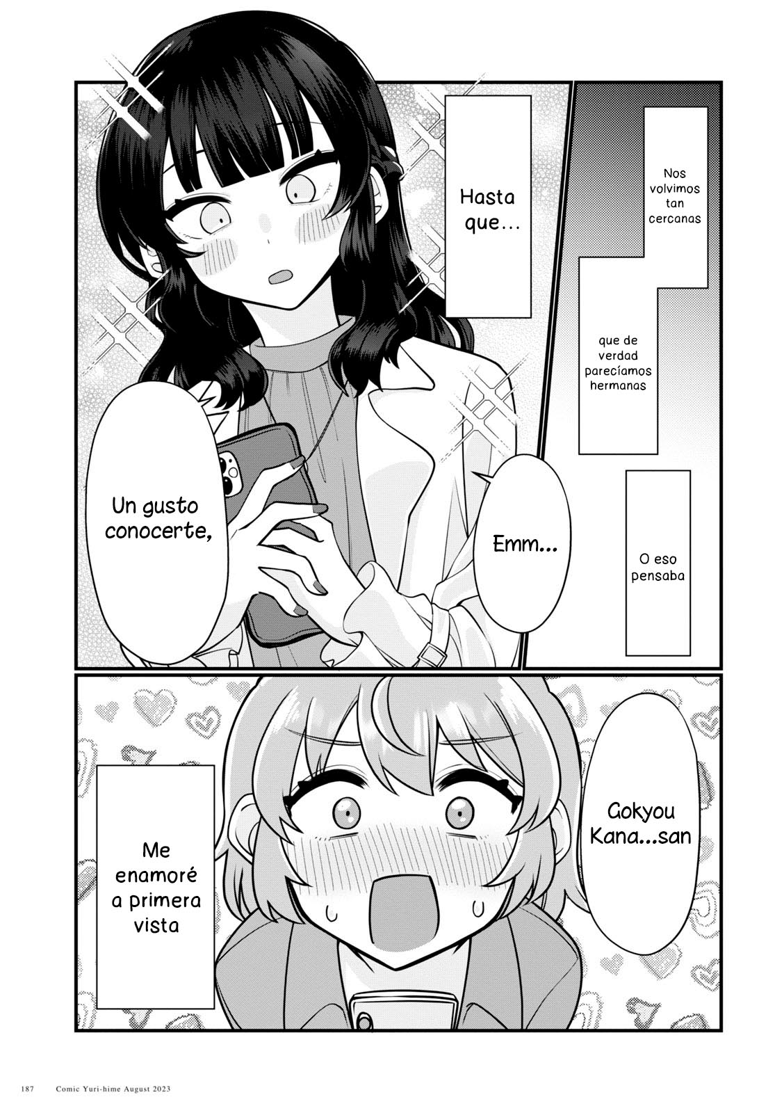Koharu to Minato: Watashi no Partner wa Onna no Ko Capitulo 10 página 18