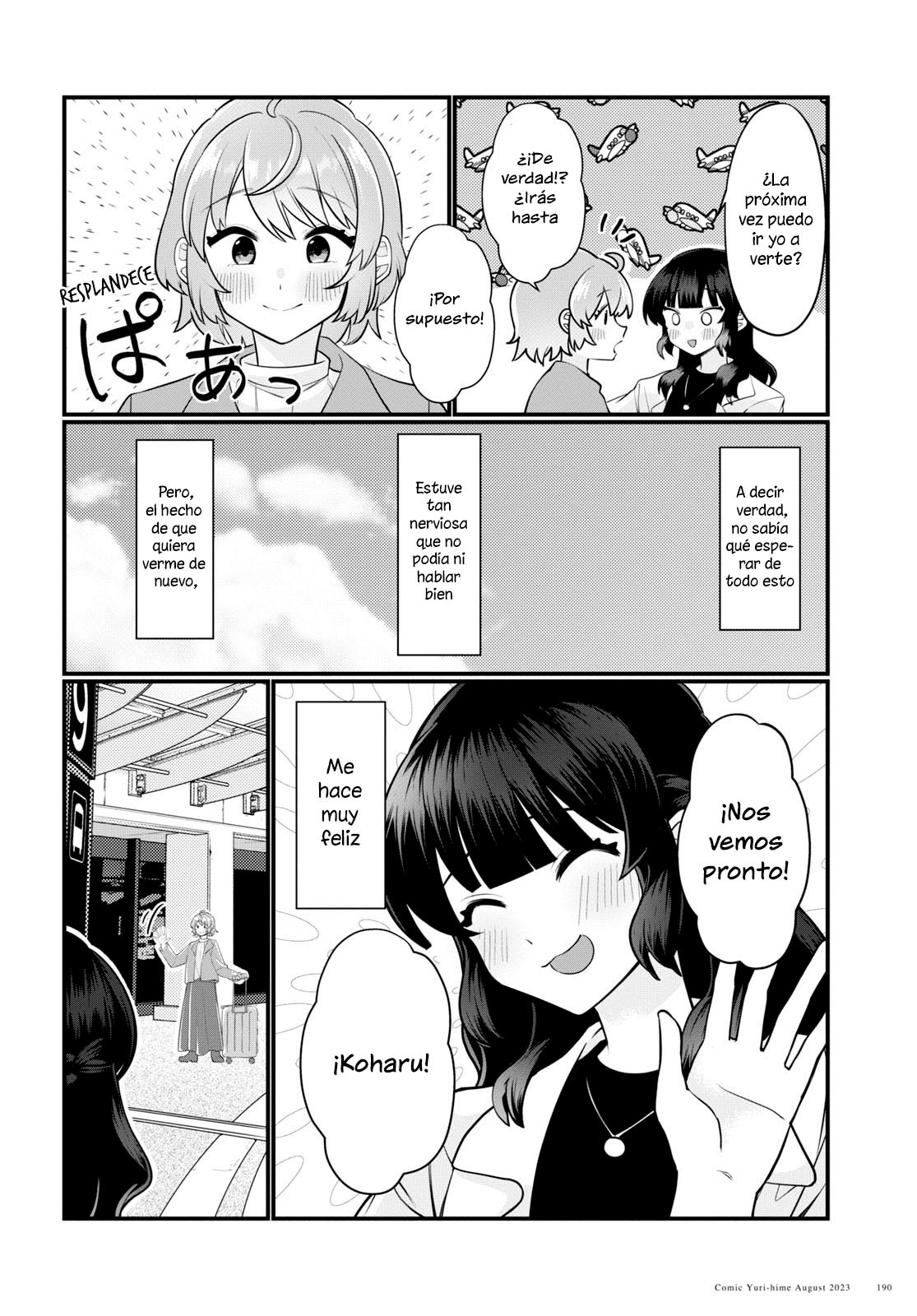 Koharu to Minato: Watashi no Partner wa Onna no Ko Capitulo 10 página 21